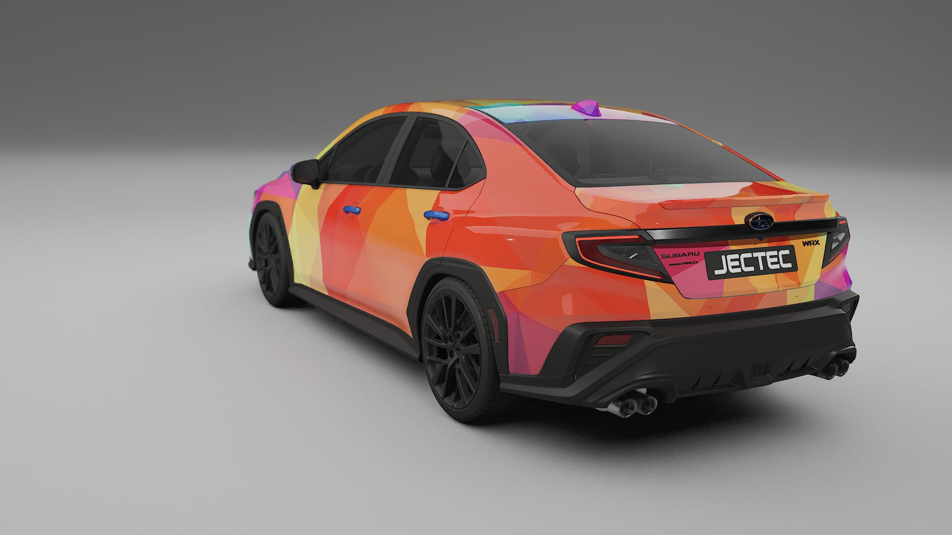 Subaru WRX VB VECTOR VIBE – Ontworpen Wrap PPF Kit van Printbaar Polyurethaanfolie