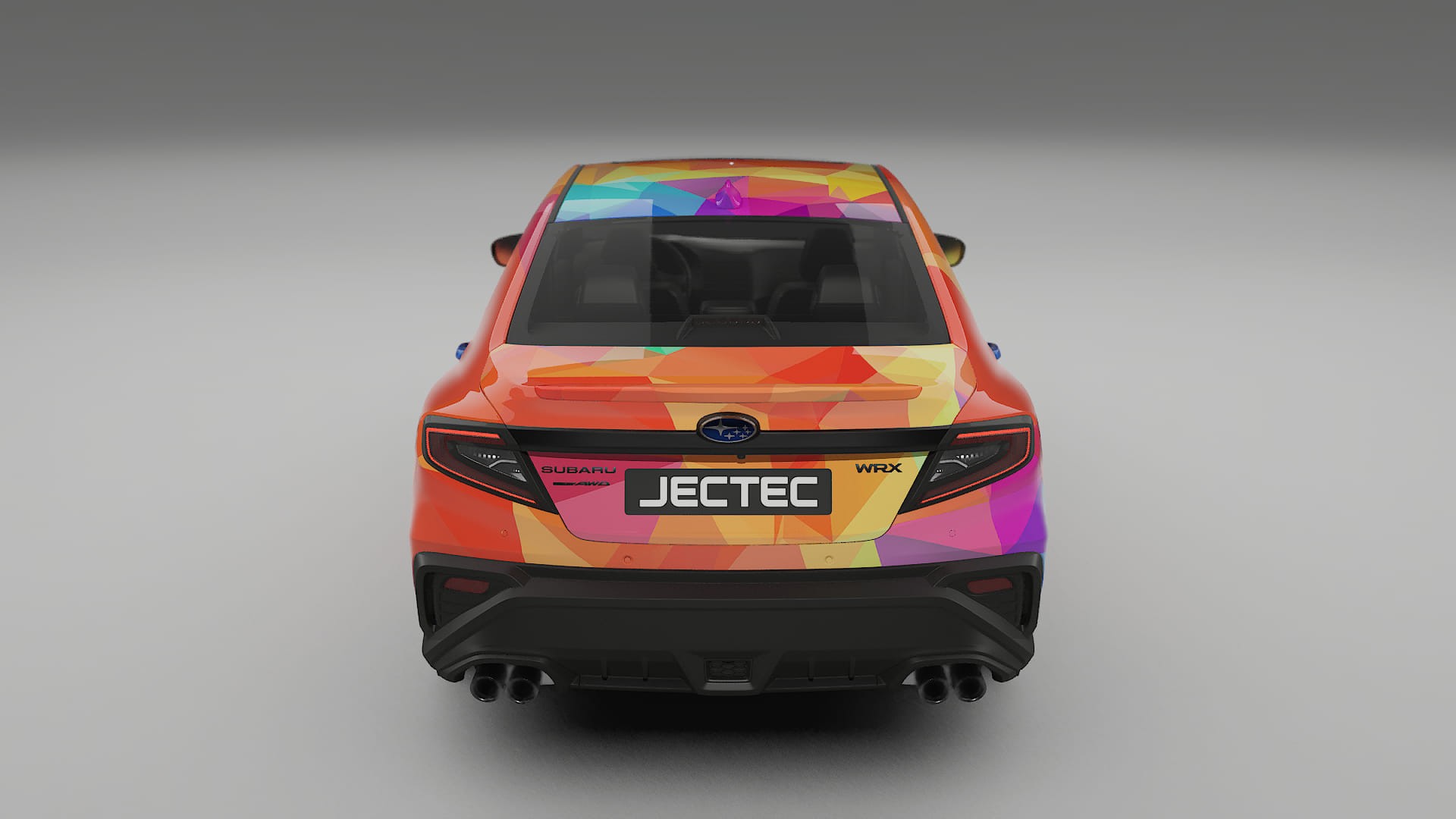 Subaru WRX VB VECTOR VIBE – Ontworpen Wrap PPF Kit van Printbaar Polyurethaanfolie