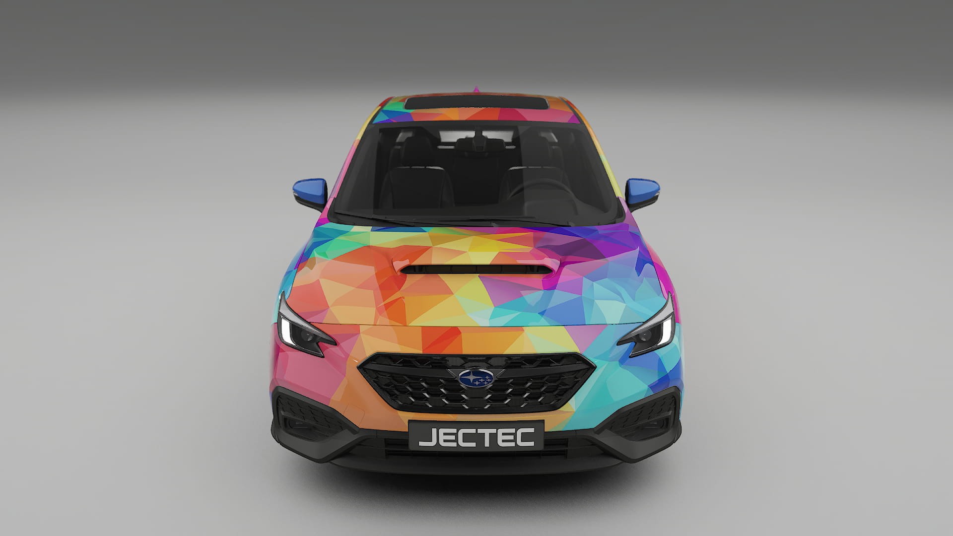 Subaru WRX VB VECTOR VIBE – Ontworpen Wrap PPF Kit van Printbaar Polyurethaanfolie