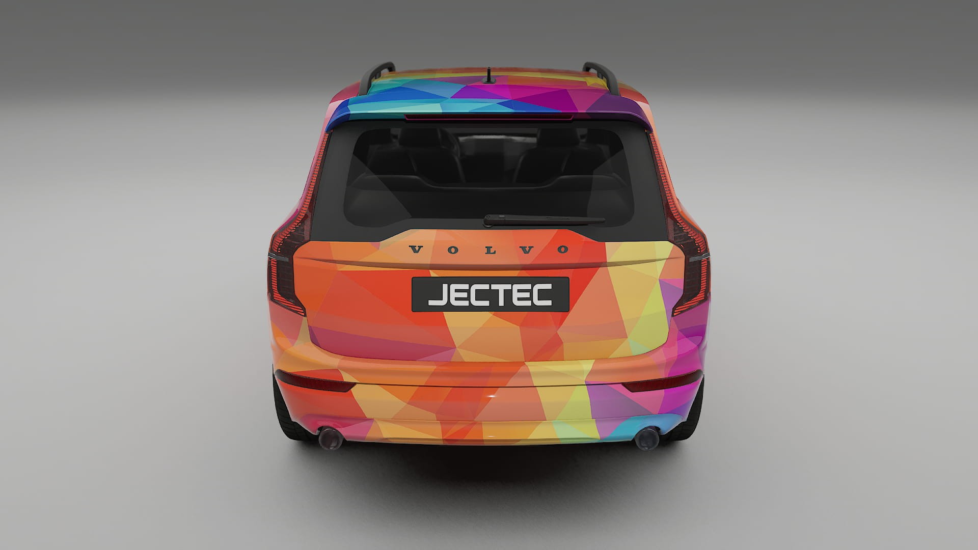 Volvo XC90 SPA VECTOR VIBE – Ontworpen Wrap PPF Kit van Printbaar Polyurethaanfolie
