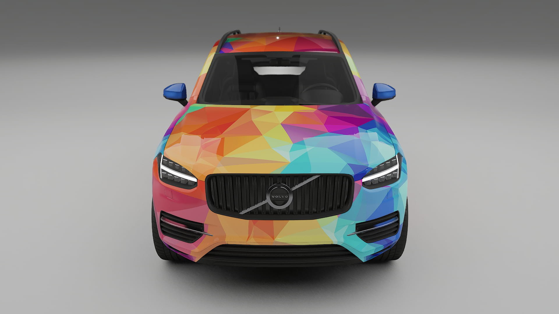 Volvo XC90 SPA VECTOR VIBE – Ontworpen Wrap PPF Kit van Printbaar Polyurethaanfolie