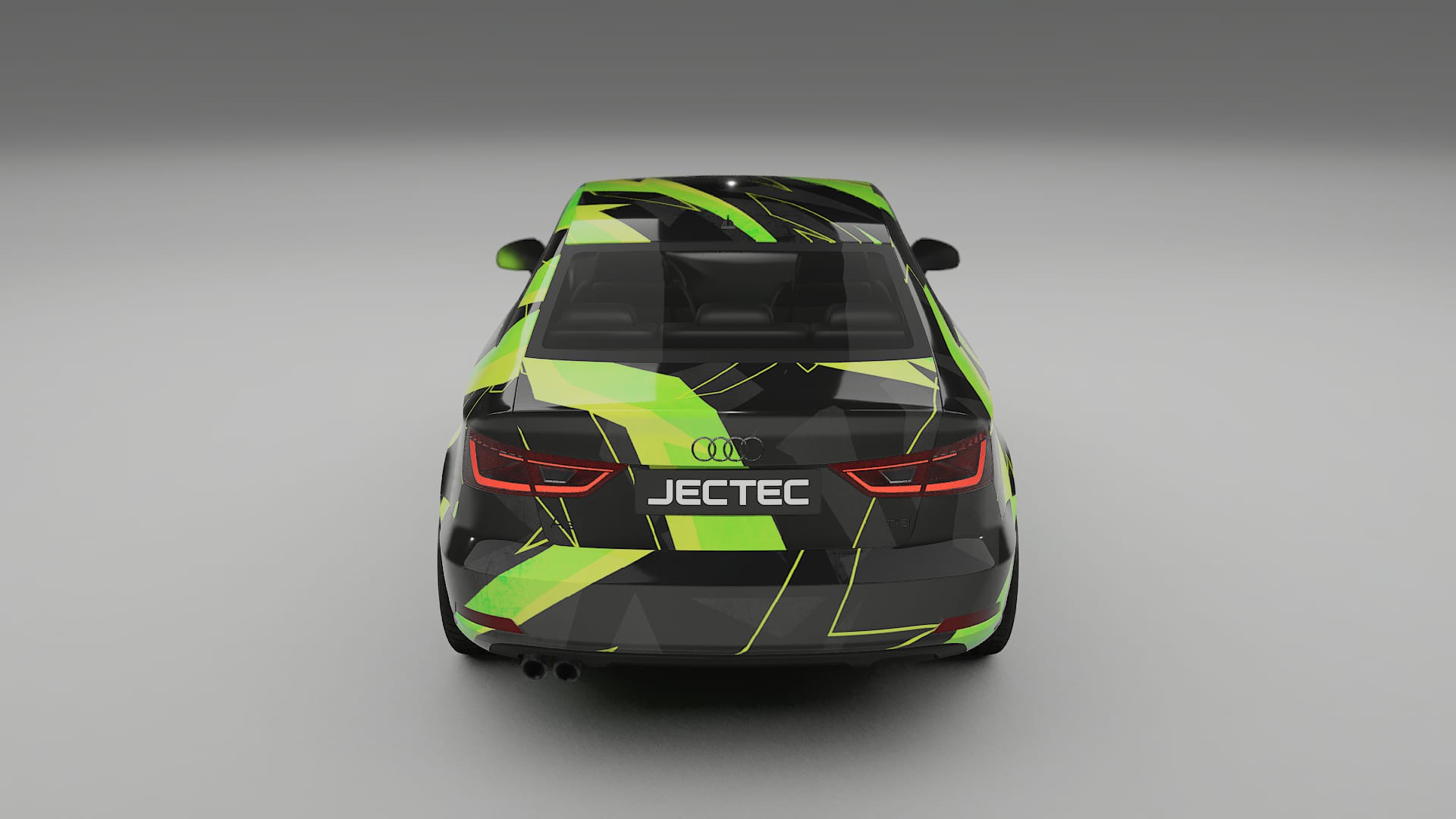 Audi A3 8V sedan prefacelift pre-LCI NINJA TURTLES – Ontworpen Wrap PPF Kit van Printbaar Polyurethaanfolie