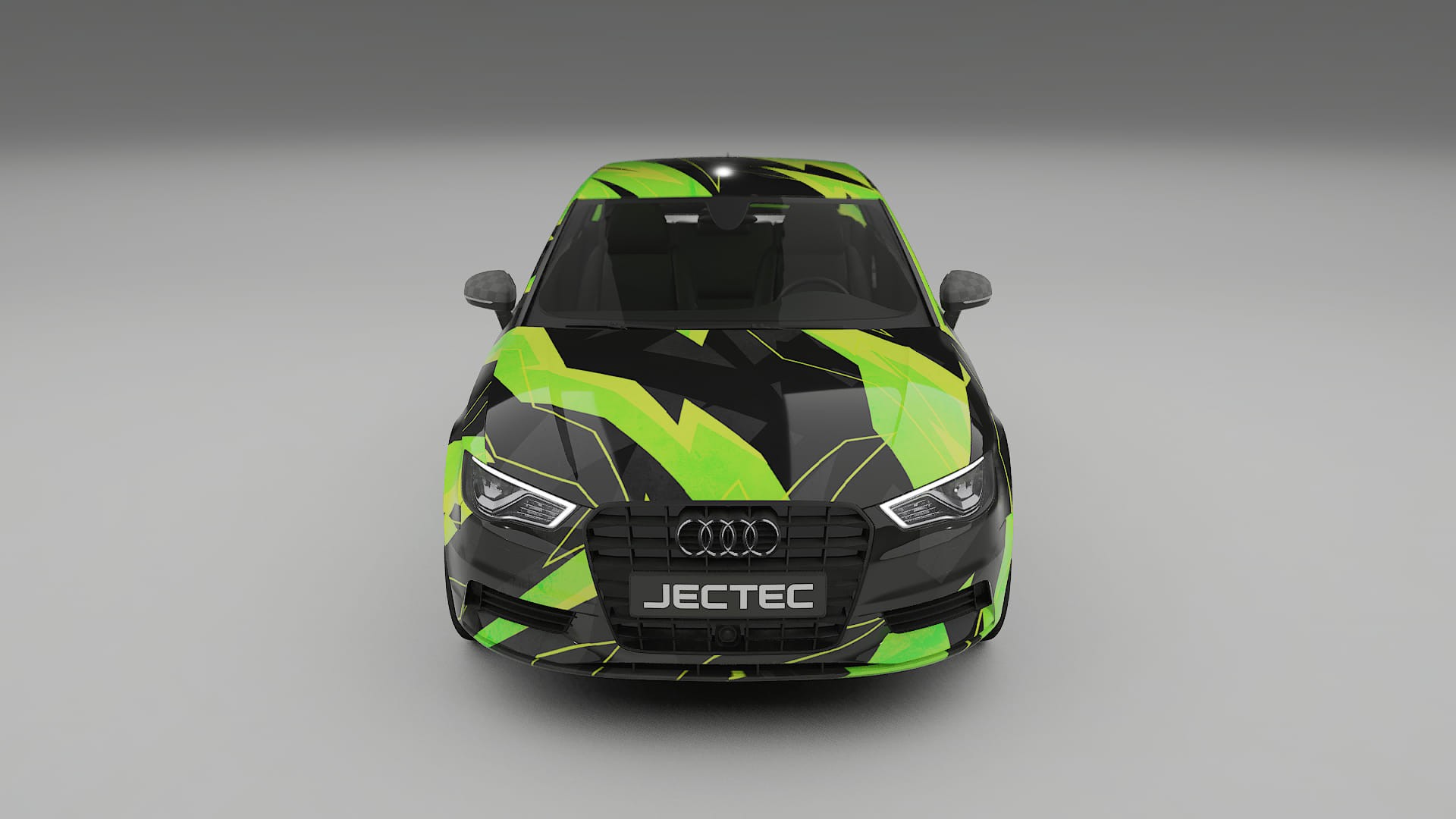 Audi A3 8V sedan prefacelift pre-LCI NINJA TURTLES – Ontworpen Wrap PPF Kit van Printbaar Polyurethaanfolie