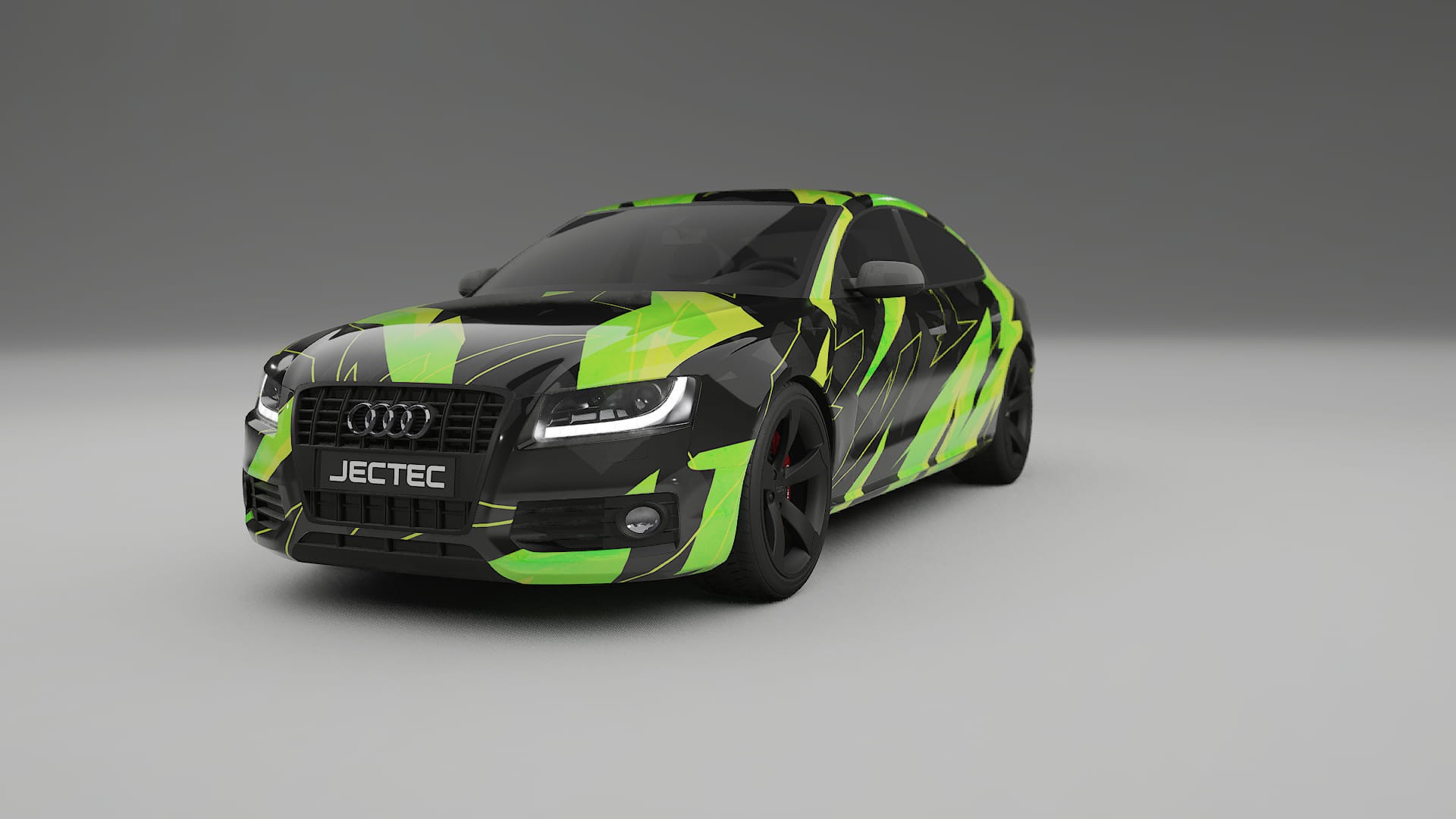Audi A5 8T Sportback prefacelift pre-LCI NINJA TURTLES – Ontworpen Wrap PPF Kit van Printbaar Polyurethaanfolie