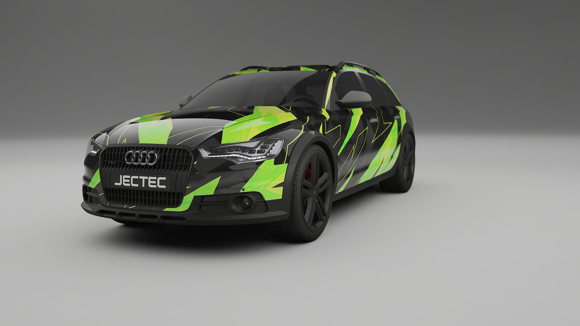 Audi A6 Allroad C7 prefacelift pre-LCI NINJA TURTLES – Ontworpen Wrap PPF Kit van Printbaar Polyurethaanfolie