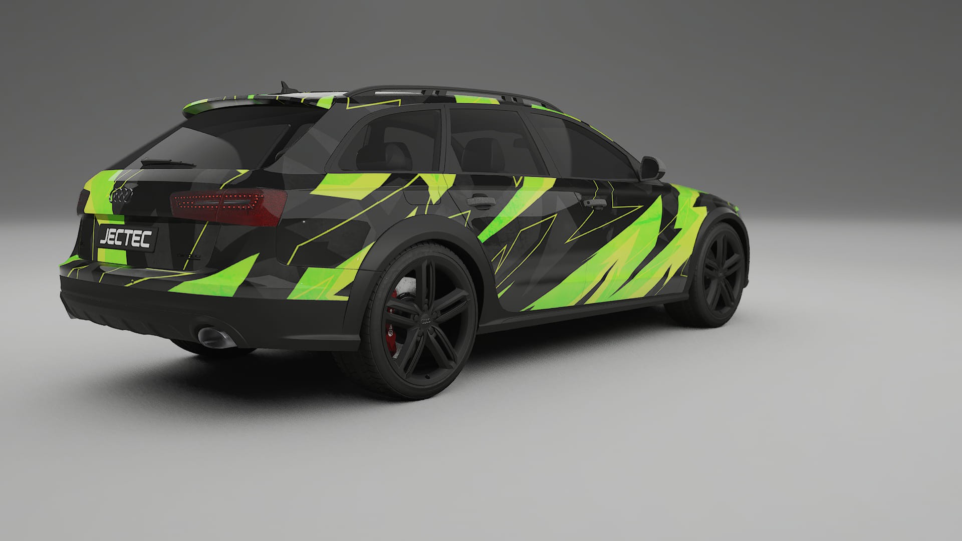 Audi A6 Allroad C7 prefacelift pre-LCI NINJA TURTLES – Ontworpen Wrap PPF Kit van Printbaar Polyurethaanfolie