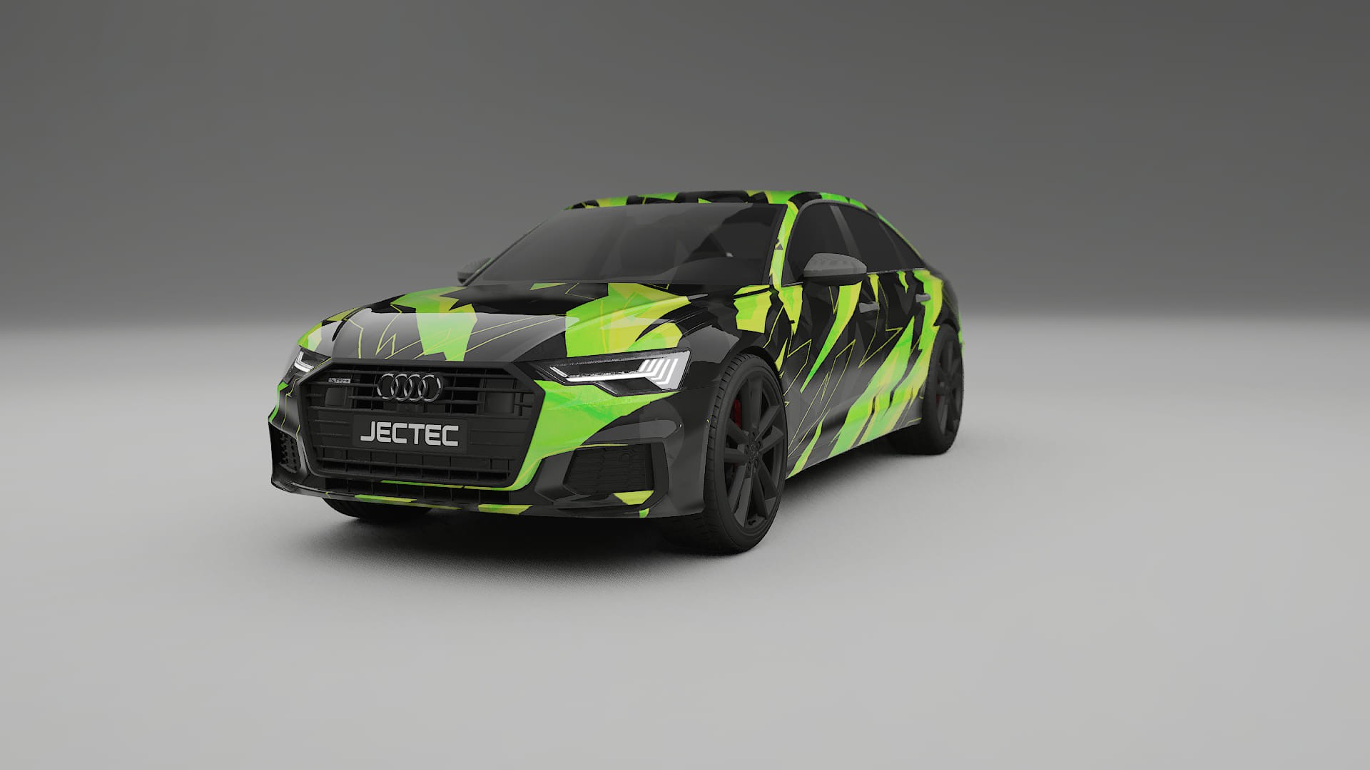 Audi A6 S-Line C8 NINJA TURTLES – Ontworpen Wrap PPF Kit van Printbaar Polyurethaanfolie