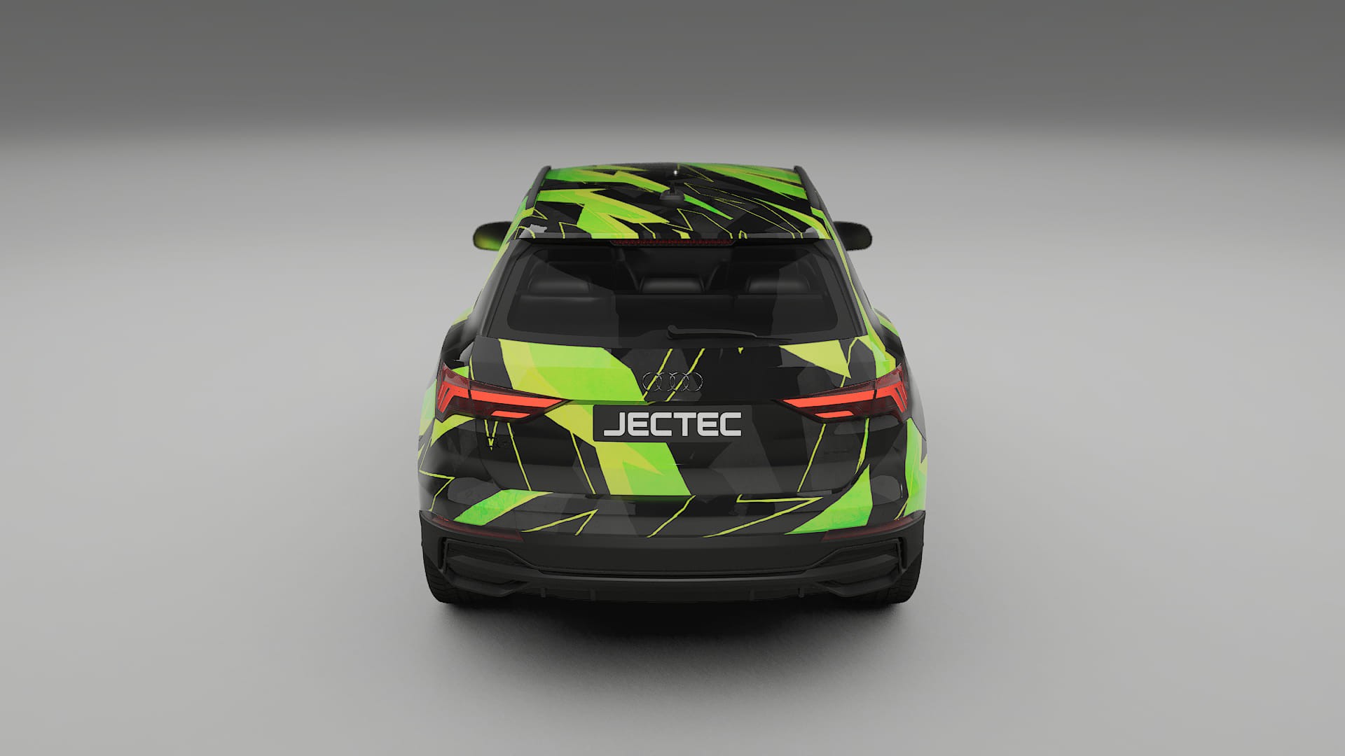Audi Q3 S-Line F3 NINJA TURTLES – Ontworpen Wrap PPF Kit van Printbaar Polyurethaanfolie