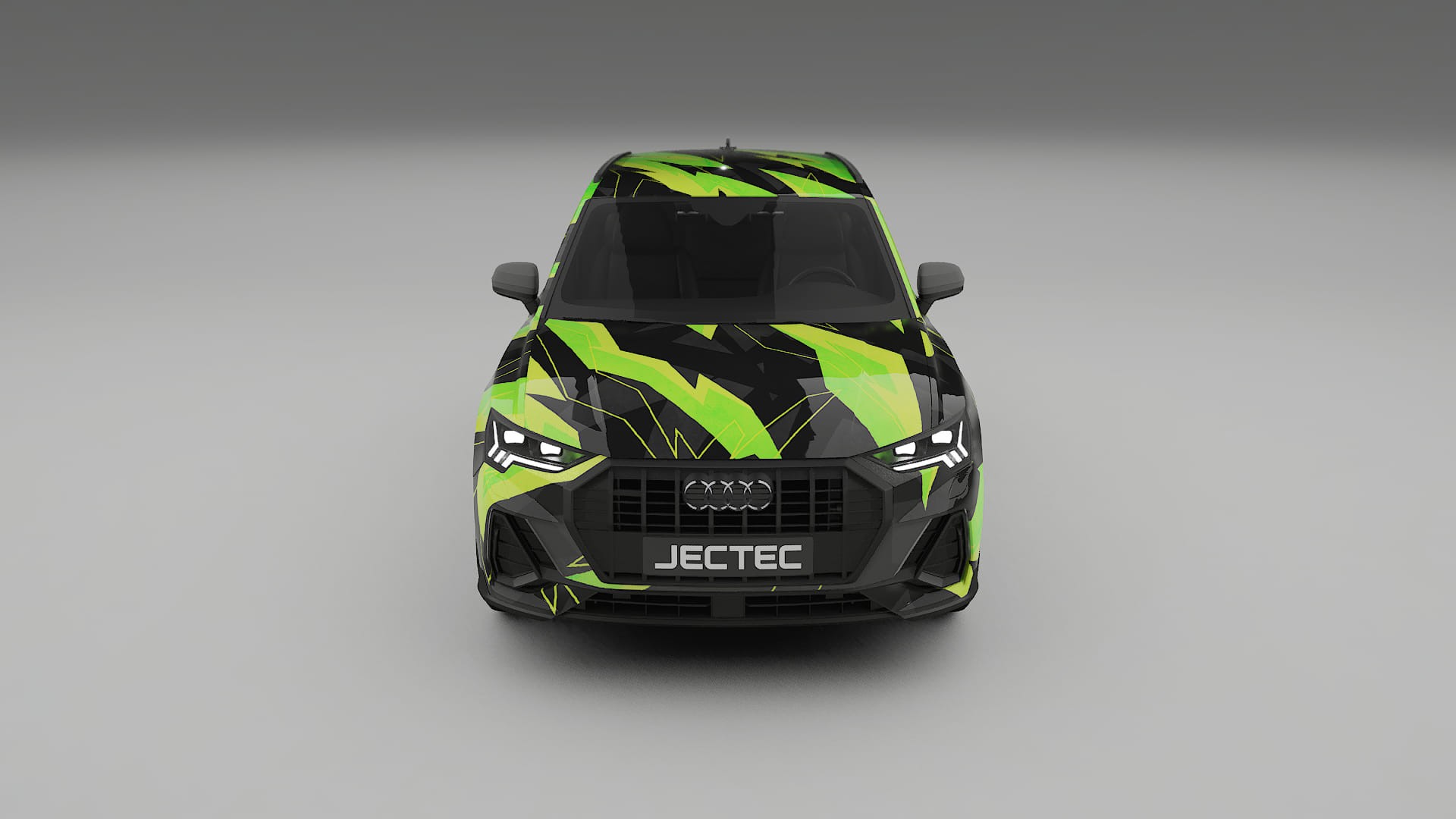 Audi Q3 S-Line F3 NINJA TURTLES – Ontworpen Wrap PPF Kit van Printbaar Polyurethaanfolie