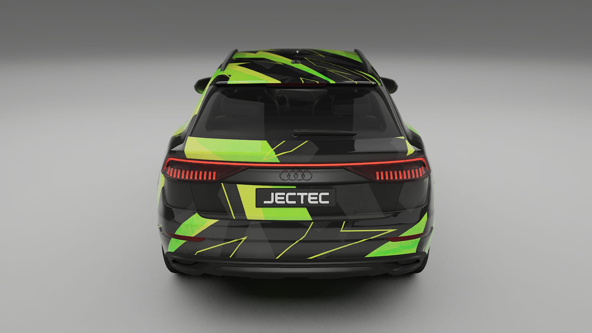 Audi Q8 F1 prefacelift pre-LCI NINJA TURTLES – Ontworpen Wrap PPF Kit van Printbaar Polyurethaanfolie