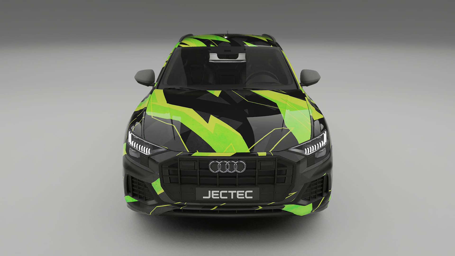 Audi Q8 F1 prefacelift pre-LCI NINJA TURTLES – Ontworpen Wrap PPF Kit van Printbaar Polyurethaanfolie