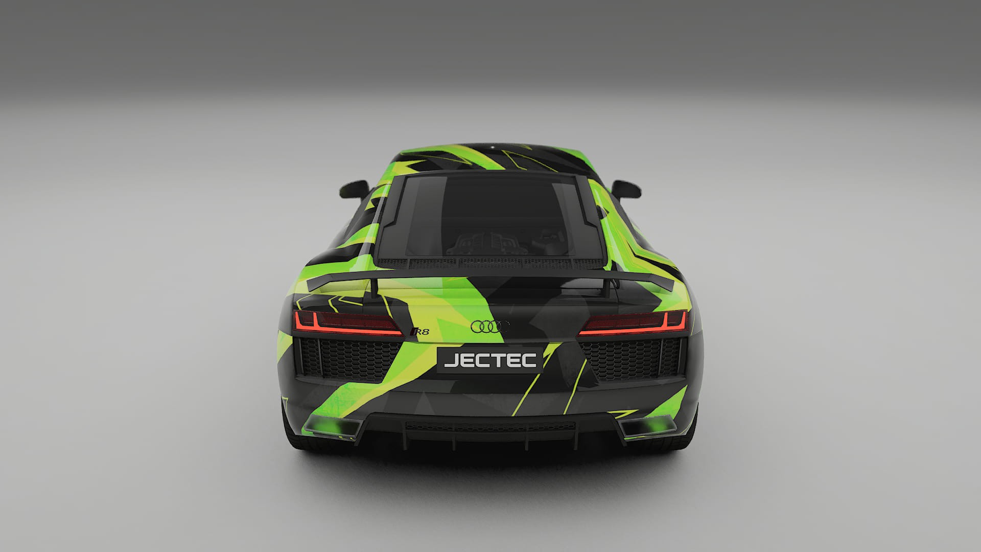 Audi R8 typ-4S prefacelift pre-LCI NINJA TURTLES – Ontworpen Wrap PPF Kit van Printbaar Polyurethaanfolie