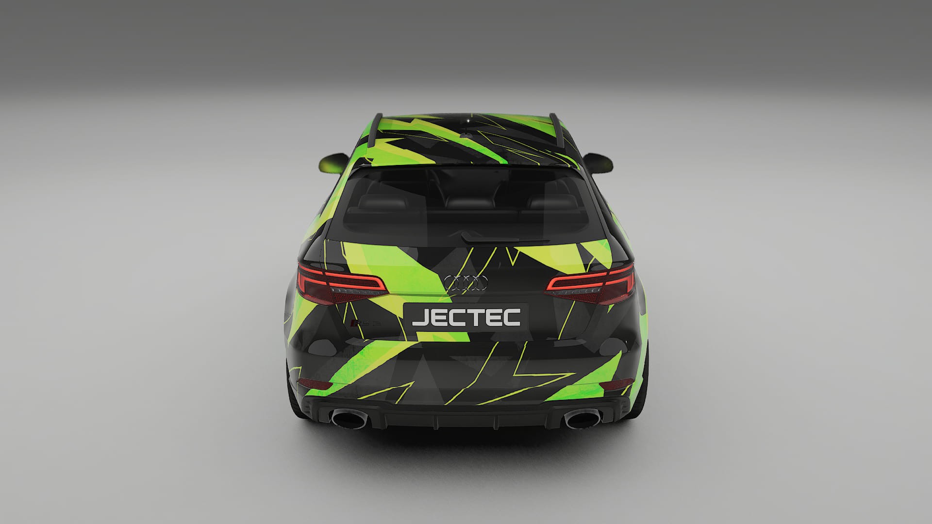Audi RS3 Sportback 8V facelift LCI NINJA TURTLES – Ontworpen Wrap PPF Kit van Printbaar Polyurethaanfolie