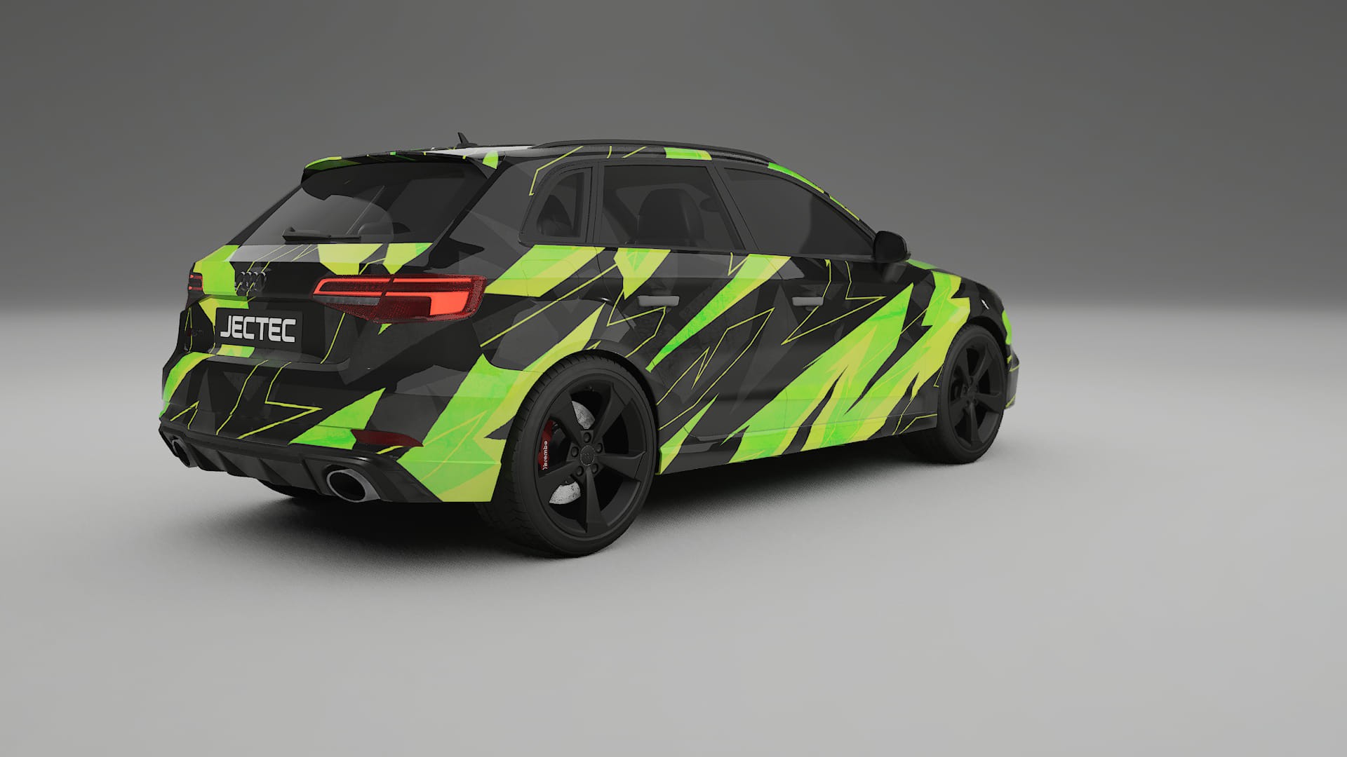 Audi RS3 Sportback 8V facelift LCI NINJA TURTLES – Ontworpen Wrap PPF Kit van Printbaar Polyurethaanfolie