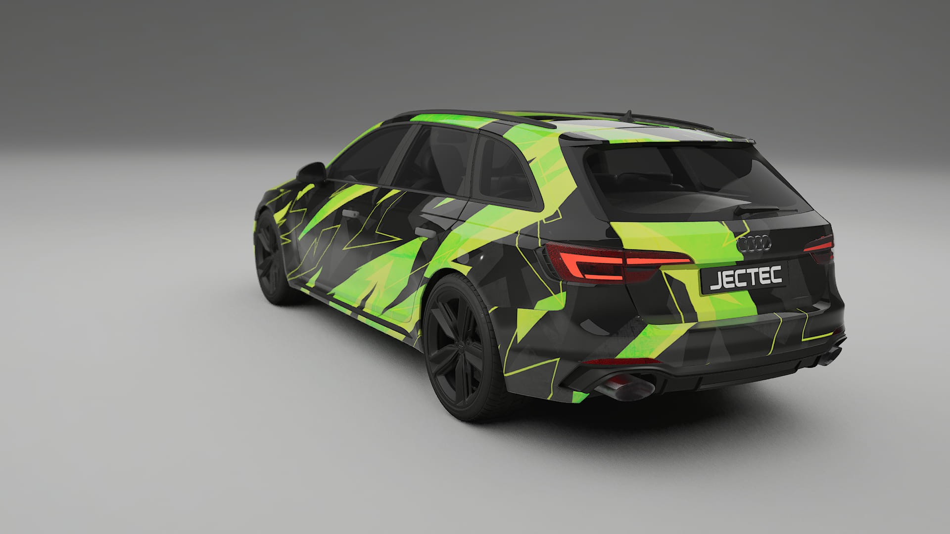 Audi RS4 Avant B9 prefacelift pre-LCI NINJA TURTLES – Ontworpen Wrap PPF Kit van Printbaar Polyurethaanfolie