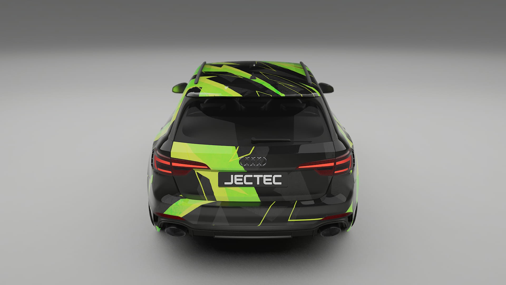 Audi RS4 Avant B9 prefacelift pre-LCI NINJA TURTLES – Ontworpen Wrap PPF Kit van Printbaar Polyurethaanfolie