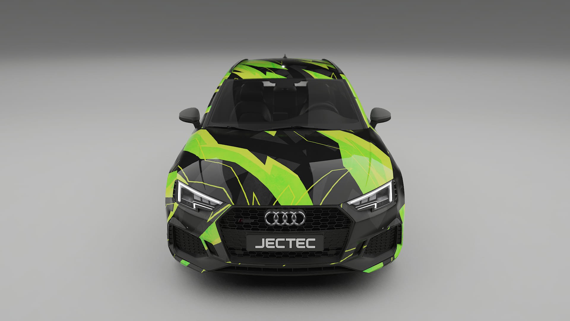Audi RS4 Avant B9 prefacelift pre-LCI NINJA TURTLES – Ontworpen Wrap PPF Kit van Printbaar Polyurethaanfolie