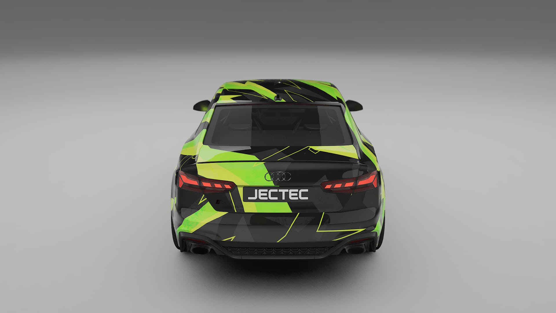 Audi RS5 Coupe B9 facelift pre-LCI NINJA TURTLES – Ontworpen Wrap PPF Kit van Printbaar Polyurethaanfolie