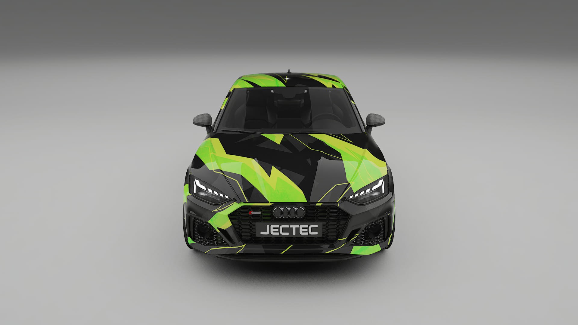 Audi RS5 Coupe B9 facelift pre-LCI NINJA TURTLES – Ontworpen Wrap PPF Kit van Printbaar Polyurethaanfolie