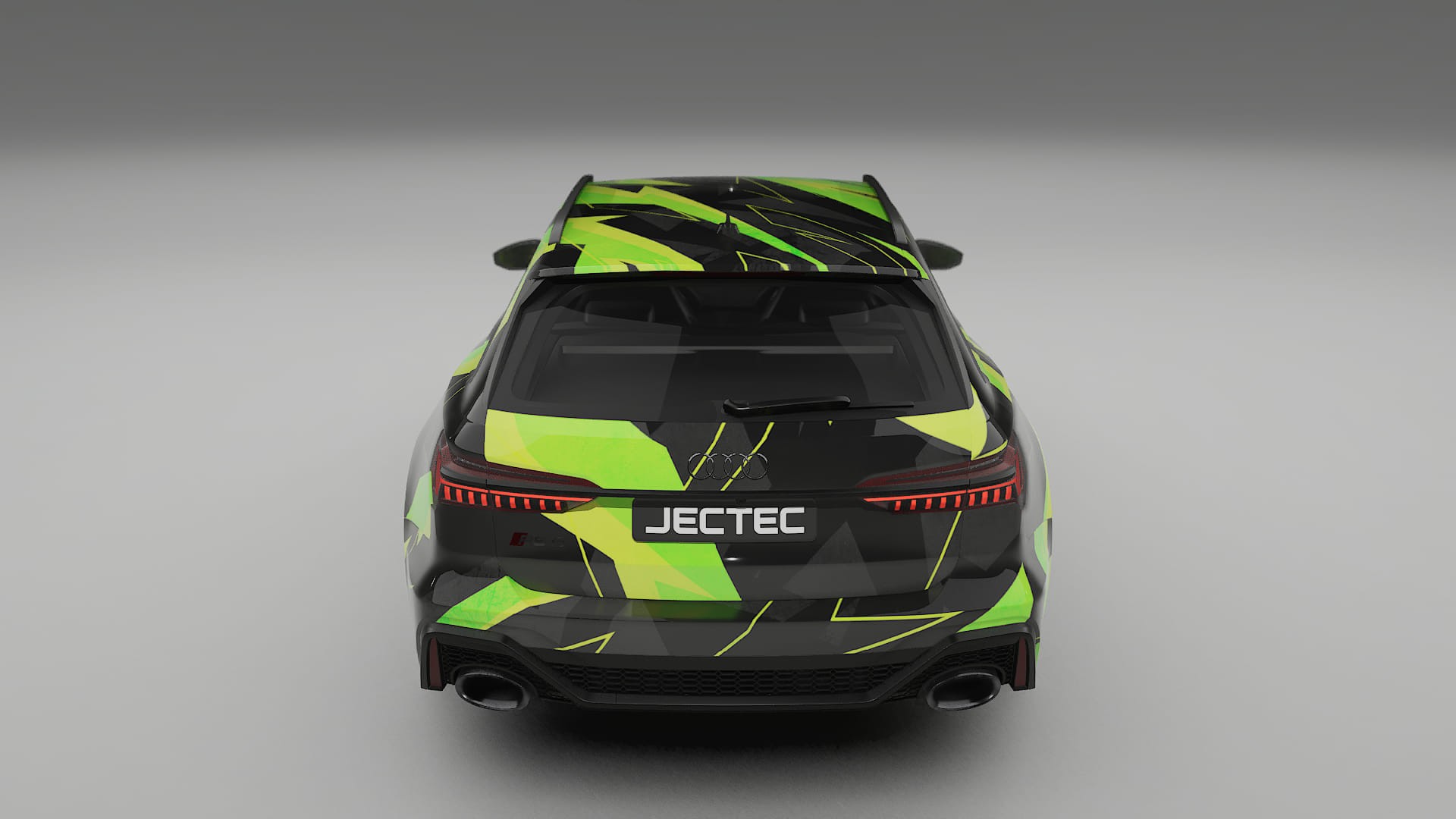 Audi RS6 Avant C8 facelift LCI NINJA TURTLES – Ontworpen Wrap PPF Kit van Printbaar Polyurethaanfolie