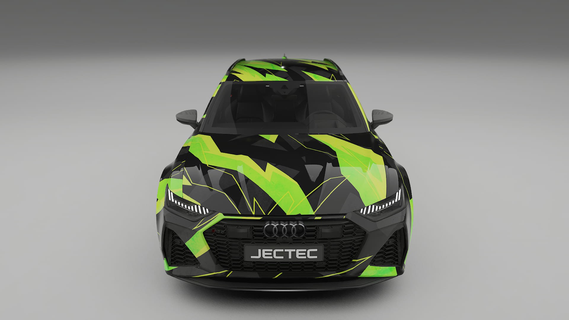 Audi RS6 Avant C8 facelift LCI NINJA TURTLES – Ontworpen Wrap PPF Kit van Printbaar Polyurethaanfolie