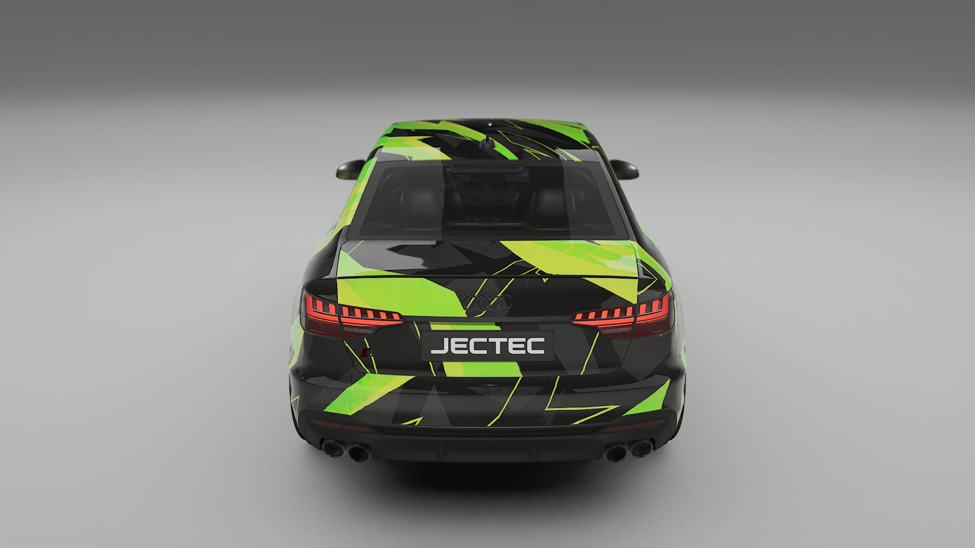 Audi S4 Sedan B9 facelift LCI NINJA TURTLES – Ontworpen Wrap PPF Kit van Printbaar Polyurethaanfolie