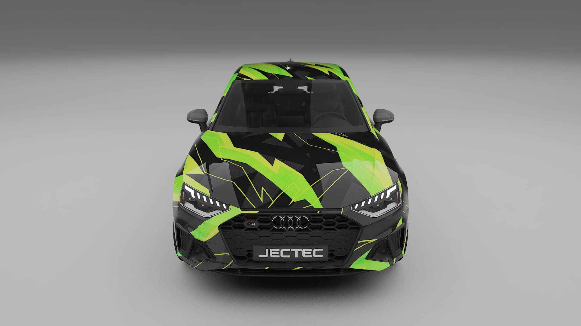 Audi S4 Sedan B9 facelift LCI NINJA TURTLES – Ontworpen Wrap PPF Kit van Printbaar Polyurethaanfolie