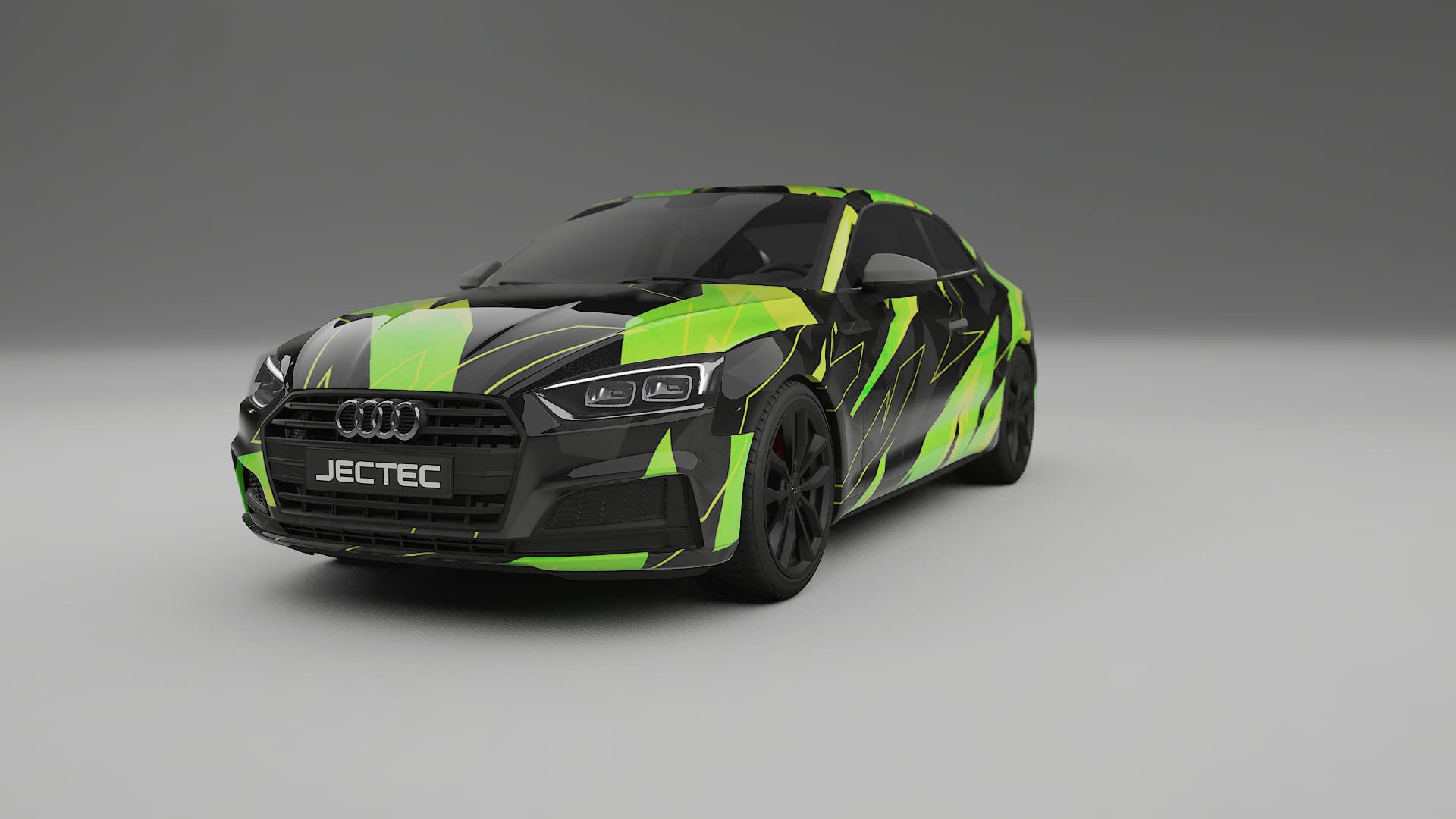 Audi S5 B9 prefacelift pre-LCI NINJA TURTLES – Ontworpen Wrap PPF Kit van Printbaar Polyurethaanfolie