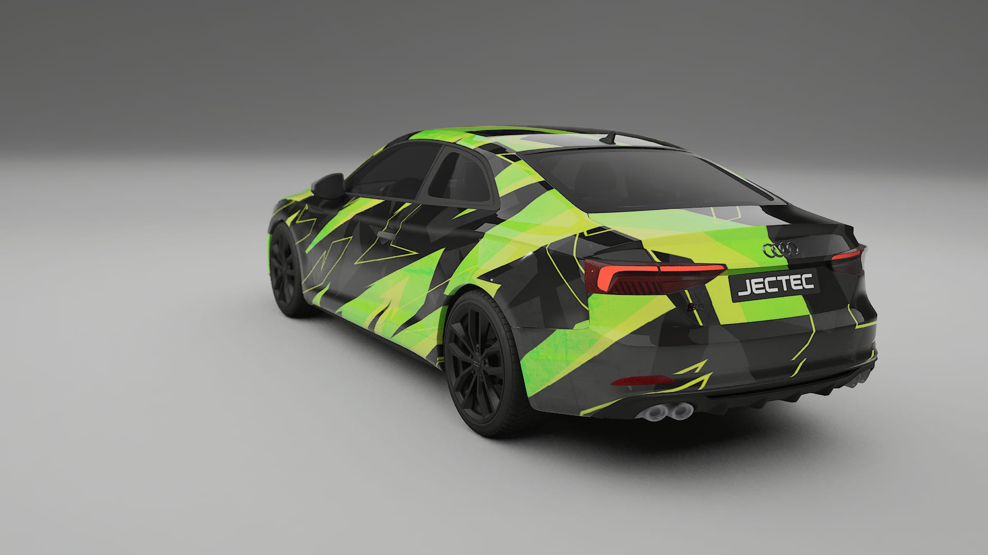 Audi S5 B9 prefacelift pre-LCI NINJA TURTLES – Ontworpen Wrap PPF Kit van Printbaar Polyurethaanfolie