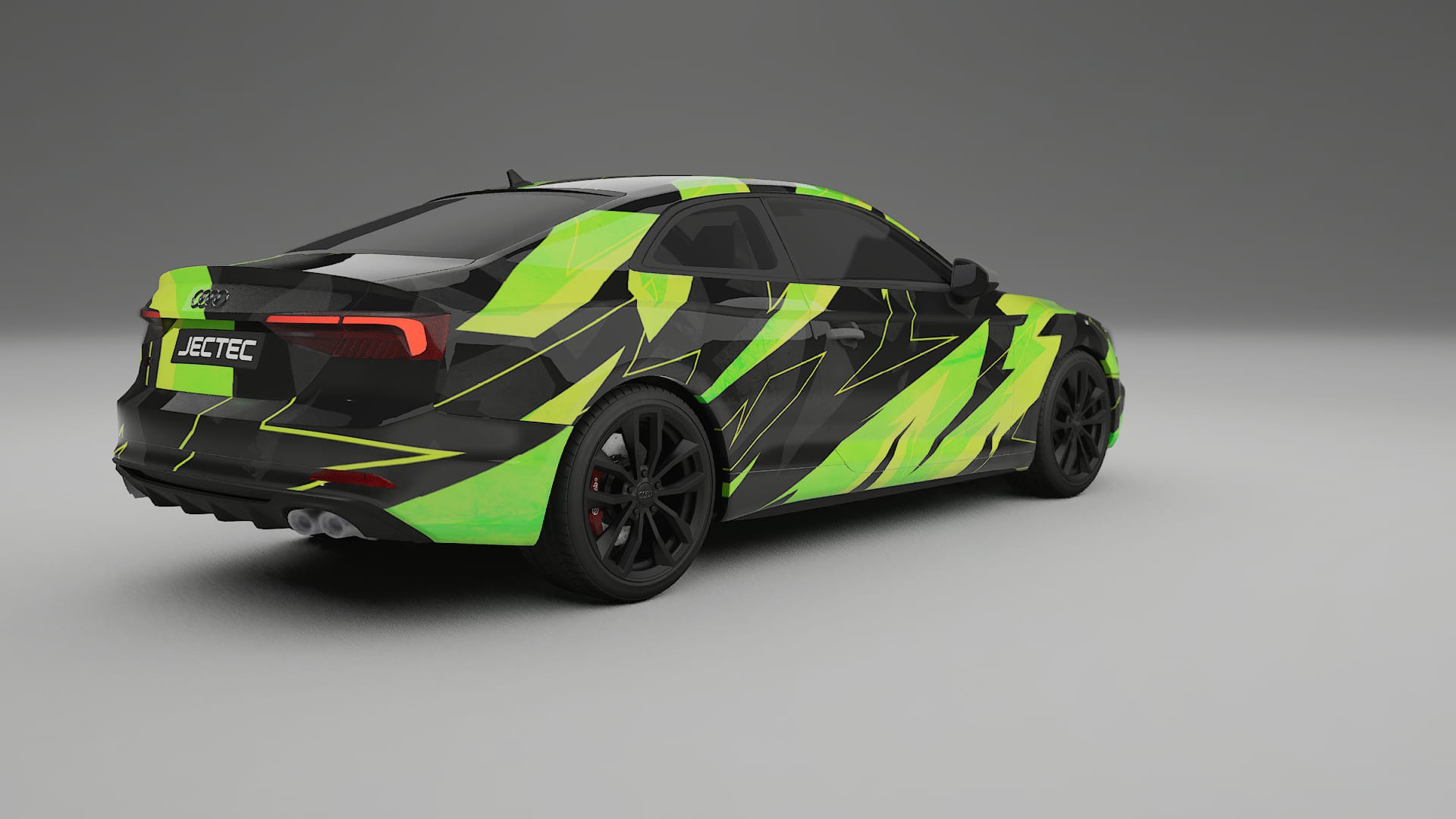 Audi S5 B9 prefacelift pre-LCI NINJA TURTLES – Ontworpen Wrap PPF Kit van Printbaar Polyurethaanfolie