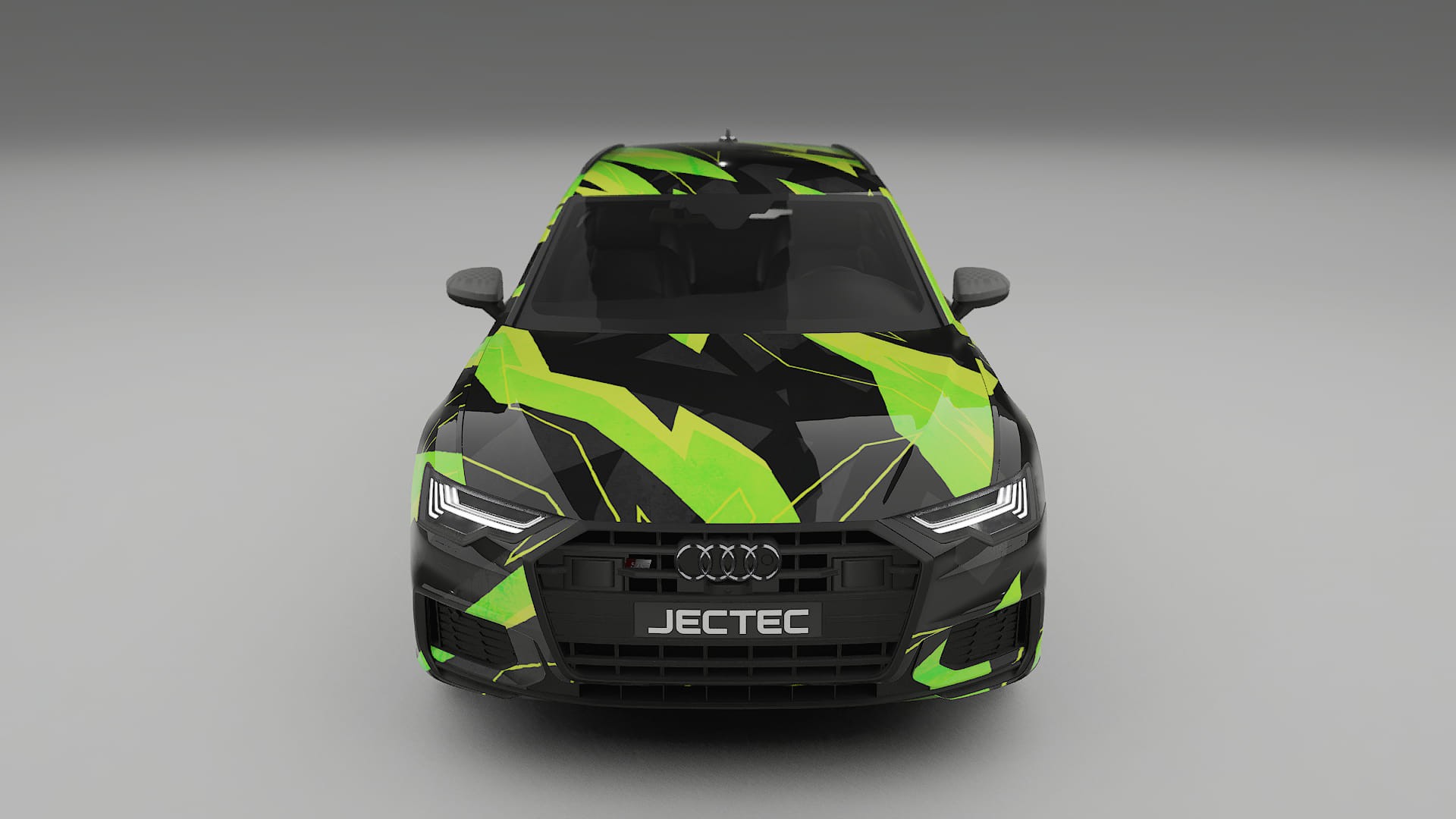 Audi S6 Avant prefacelift pre-LCI C8 NINJA TURTLES – Ontworpen Wrap PPF Kit van Printbaar Polyurethaanfolie