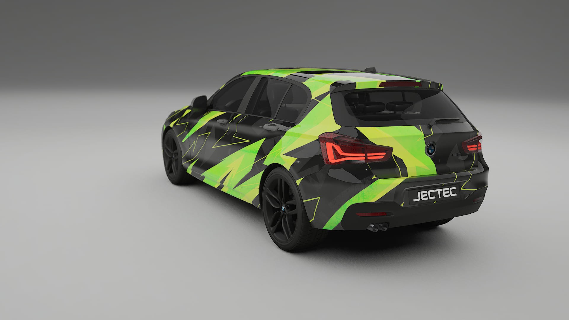 BMW 1 F20 facelift LCI NINJA TURTLES – Ontworpen Wrap PPF Kit van Printbaar Polyurethaanfolie