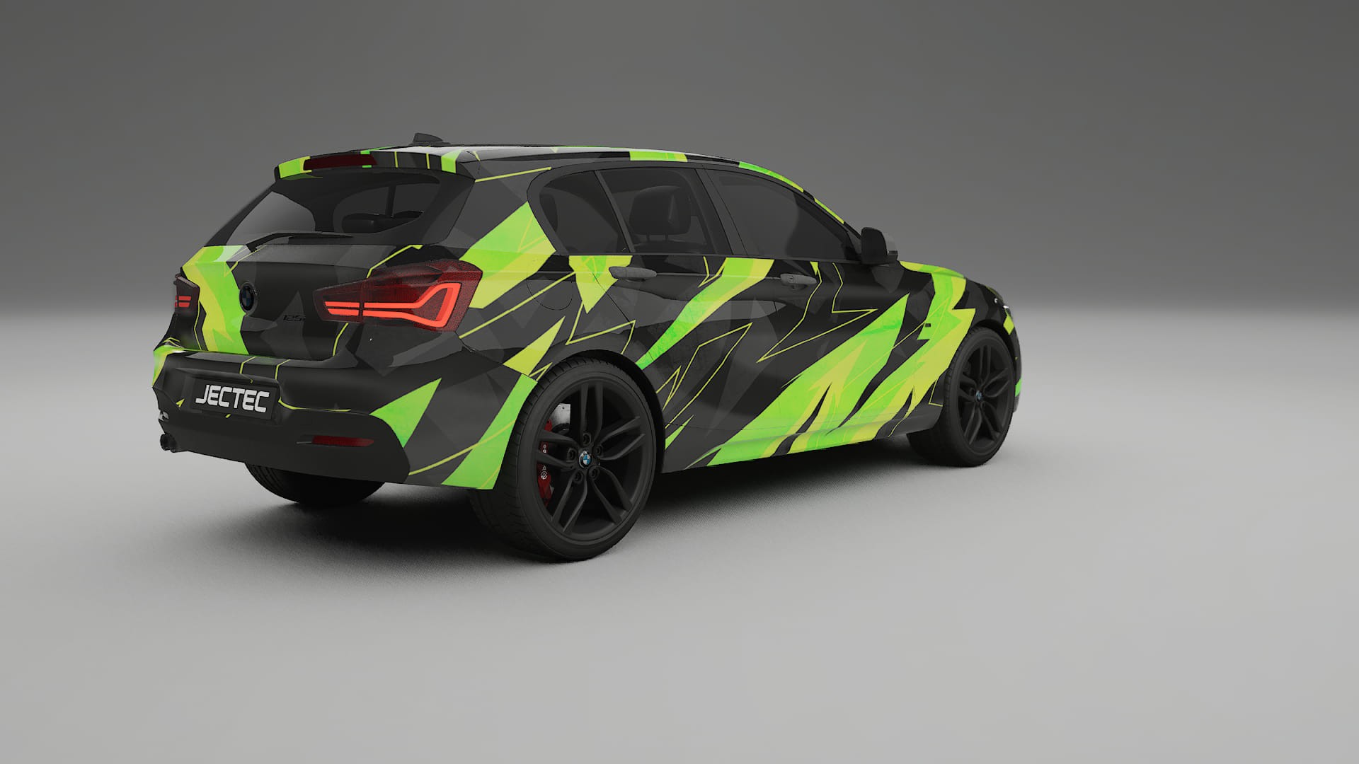 BMW 1 F20 facelift LCI NINJA TURTLES – Ontworpen Wrap PPF Kit van Printbaar Polyurethaanfolie