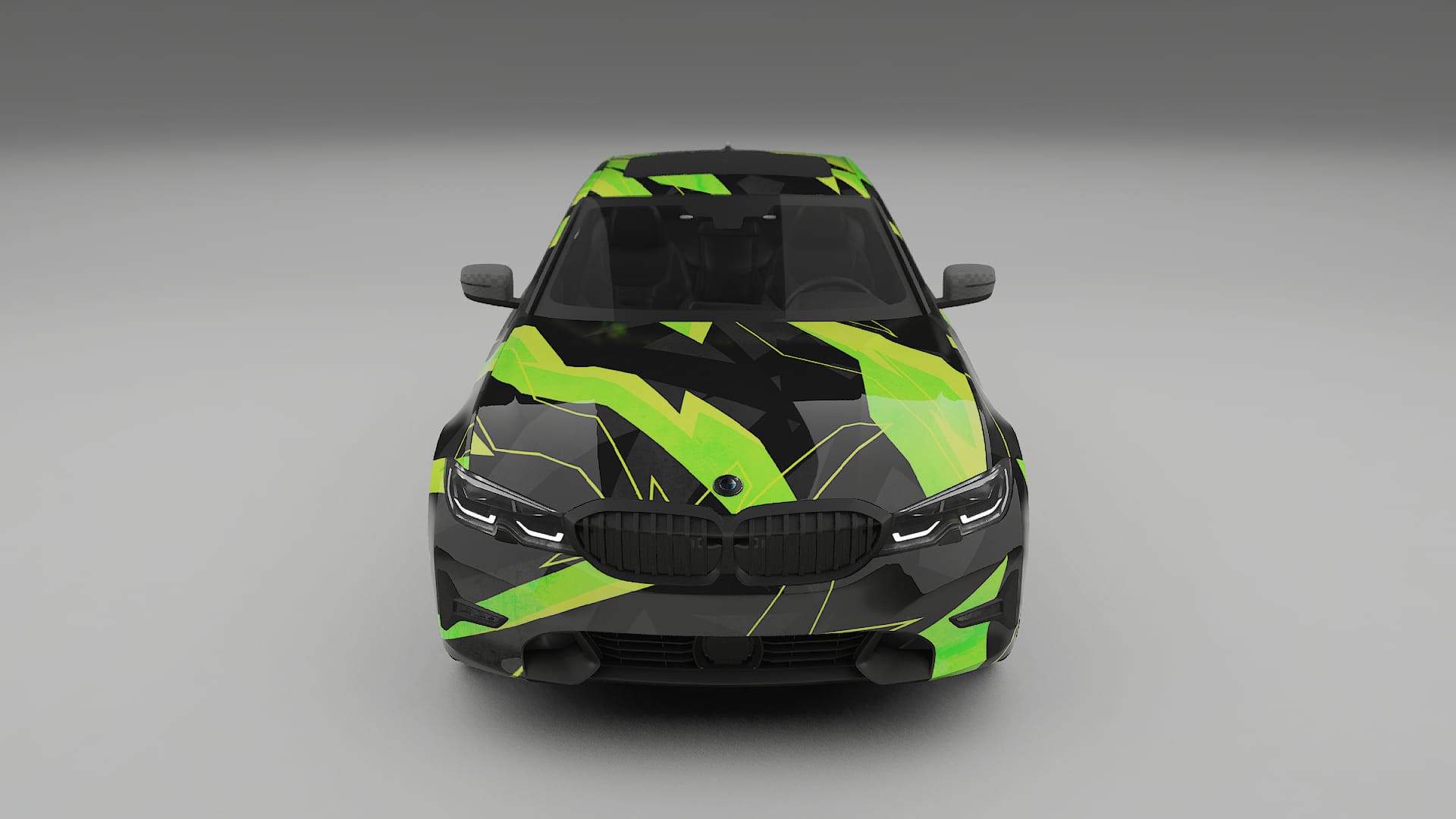 BMW 3 G20 prefacelift pre-LCI NINJA TURTLES – Ontworpen Wrap PPF Kit van Printbaar Polyurethaanfolie