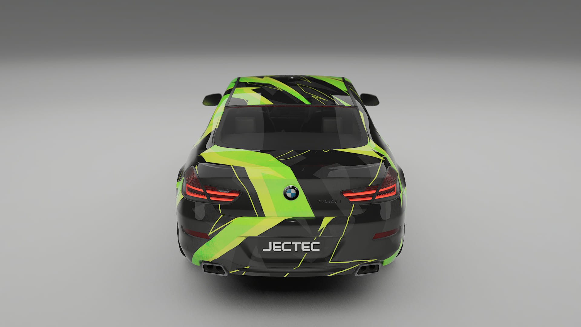 BMW 6 F06 NINJA TURTLES – Ontworpen Wrap PPF Kit van Printbaar Polyurethaanfolie