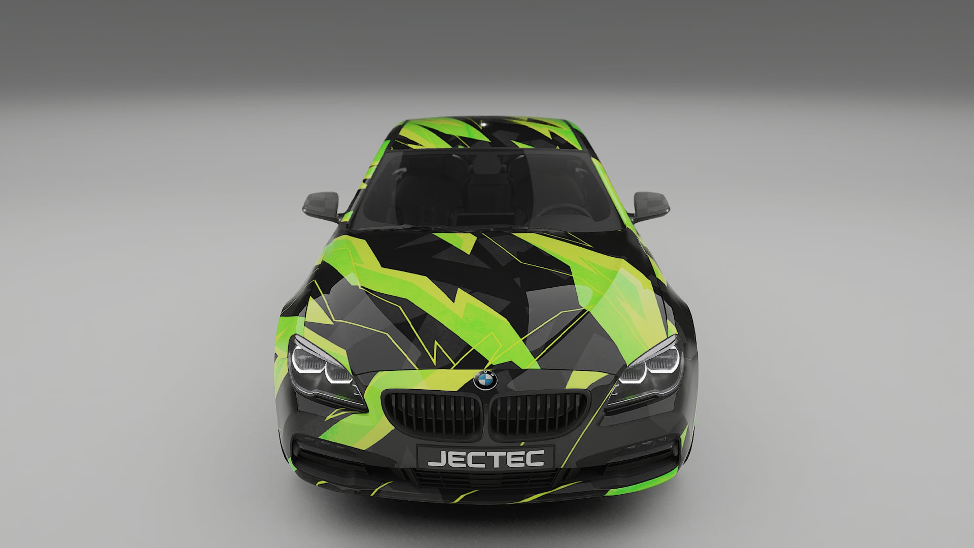 BMW 6 F06 NINJA TURTLES – Ontworpen Wrap PPF Kit van Printbaar Polyurethaanfolie