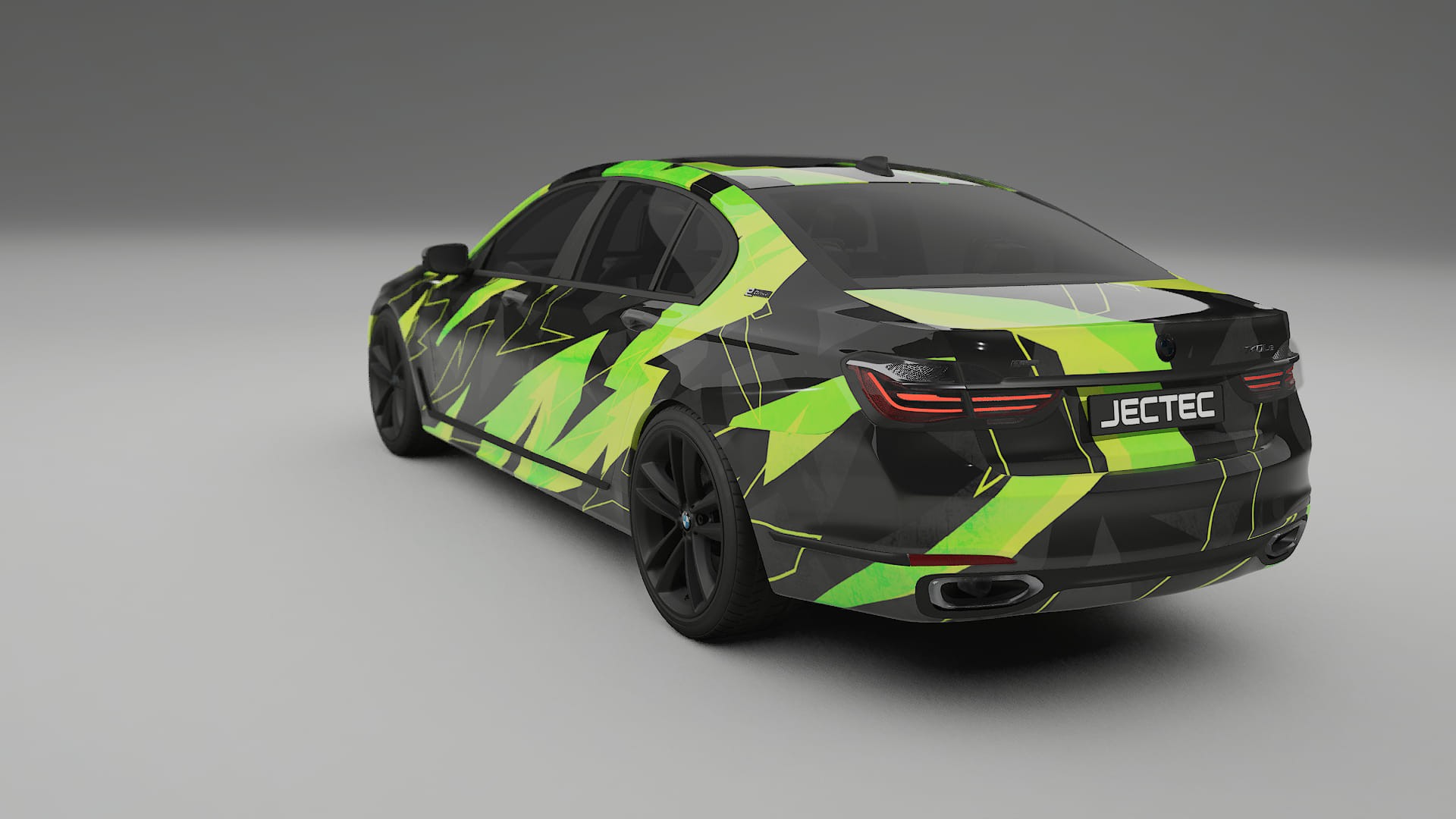 BMW 7 G11 G12 facelift LCI NINJA TURTLES – Ontworpen Wrap PPF Kit van Printbaar Polyurethaanfolie