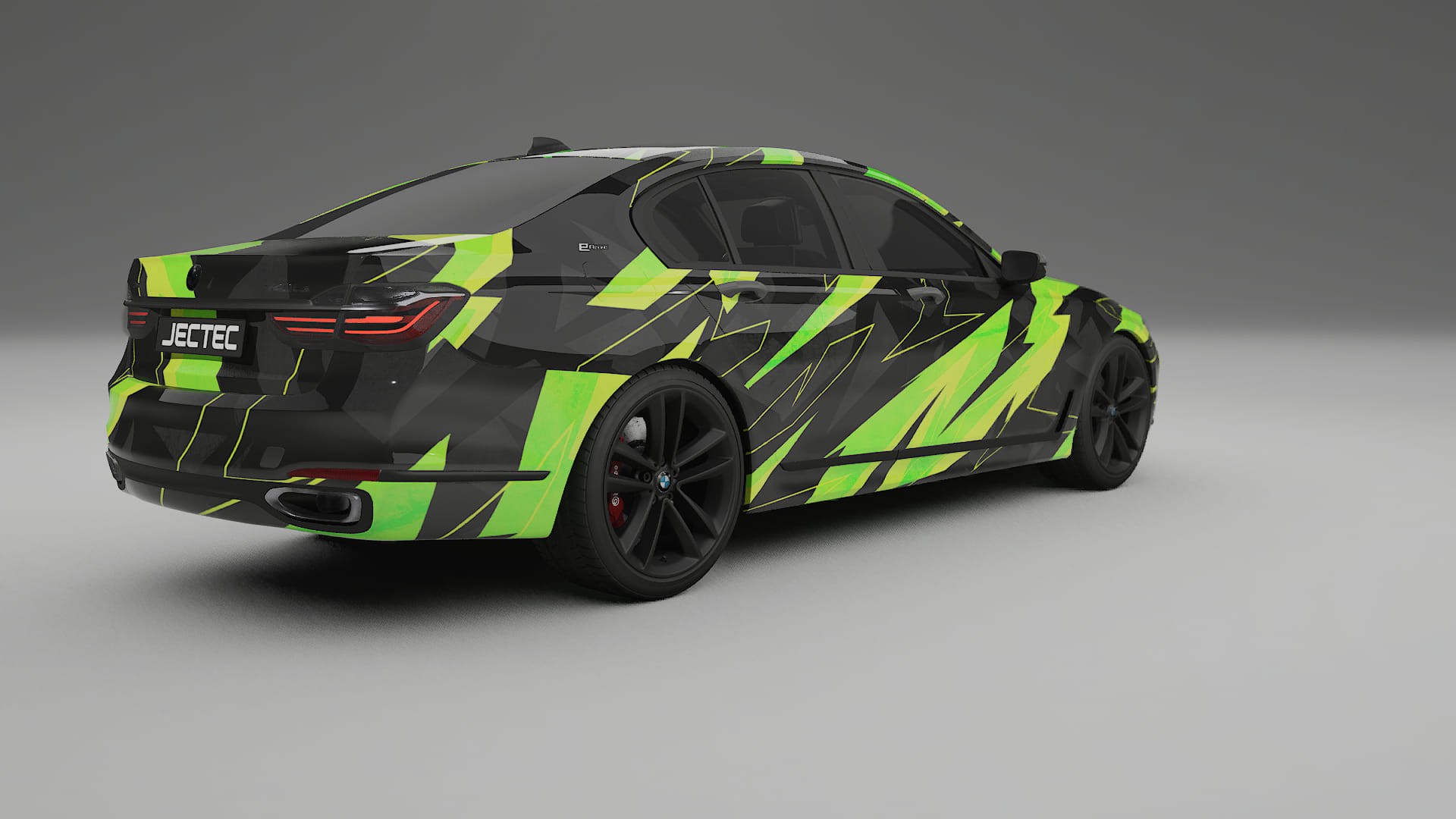 BMW 7 G11 G12 facelift LCI NINJA TURTLES – Ontworpen Wrap PPF Kit van Printbaar Polyurethaanfolie