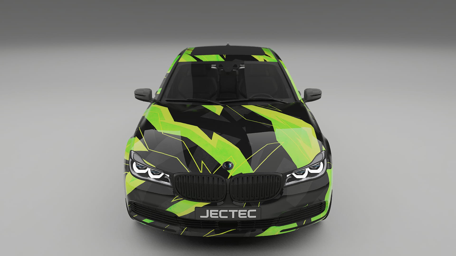 BMW 7 G11 G12 facelift LCI NINJA TURTLES – Ontworpen Wrap PPF Kit van Printbaar Polyurethaanfolie