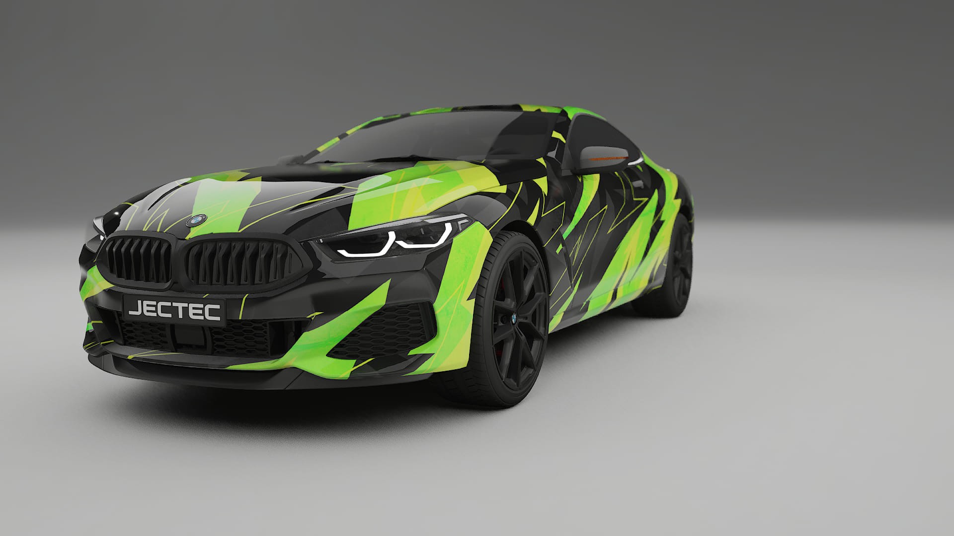BMW 850 G15 NINJA TURTLES – Ontworpen Wrap PPF Kit van Printbaar Polyurethaanfolie