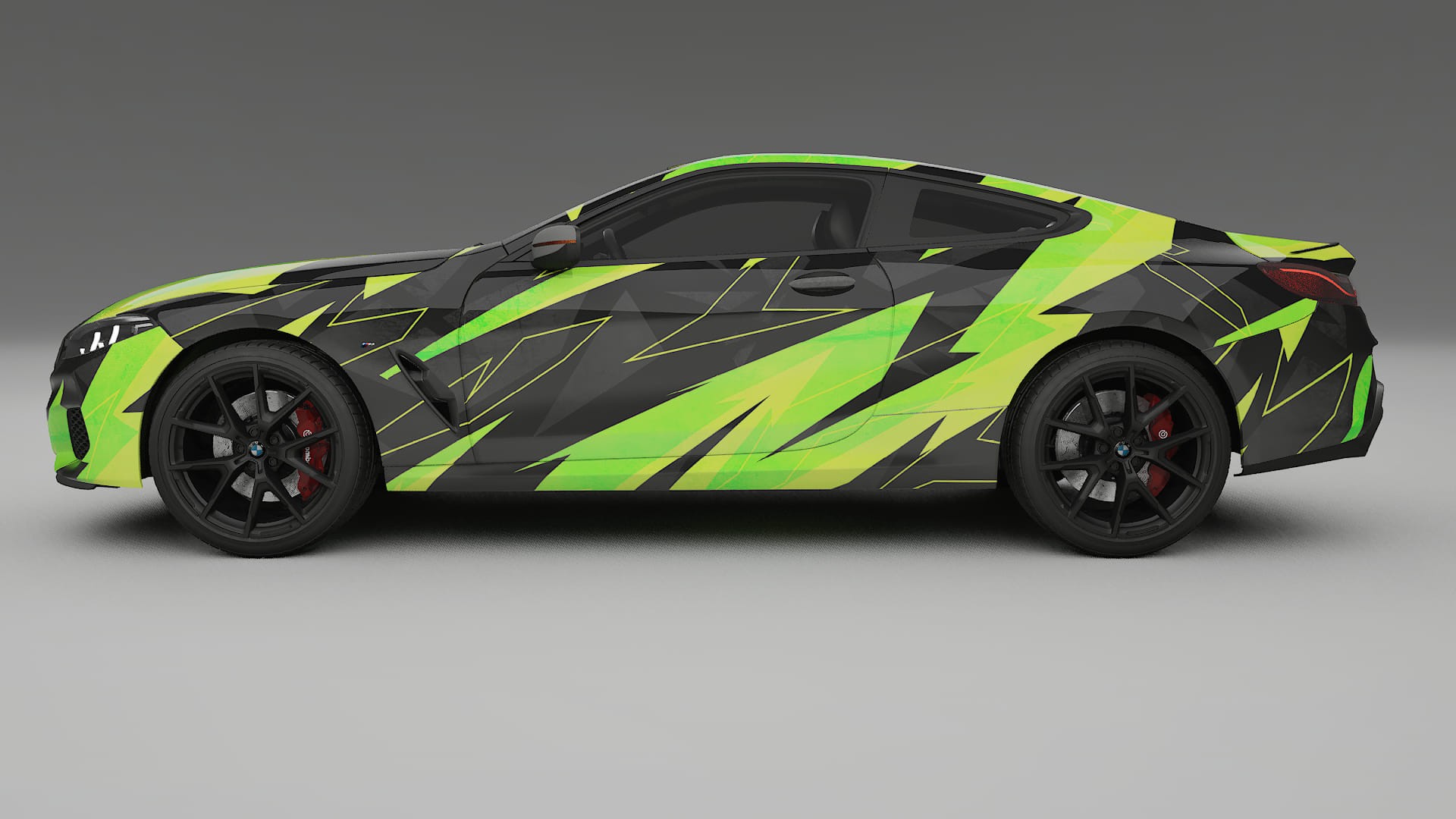 BMW 850 G15 NINJA TURTLES – Ontworpen Wrap PPF Kit van Printbaar Polyurethaanfolie