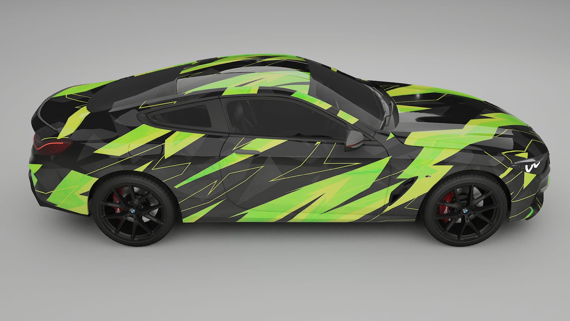BMW 850 G15 NINJA TURTLES – Ontworpen Wrap PPF Kit van Printbaar Polyurethaanfolie