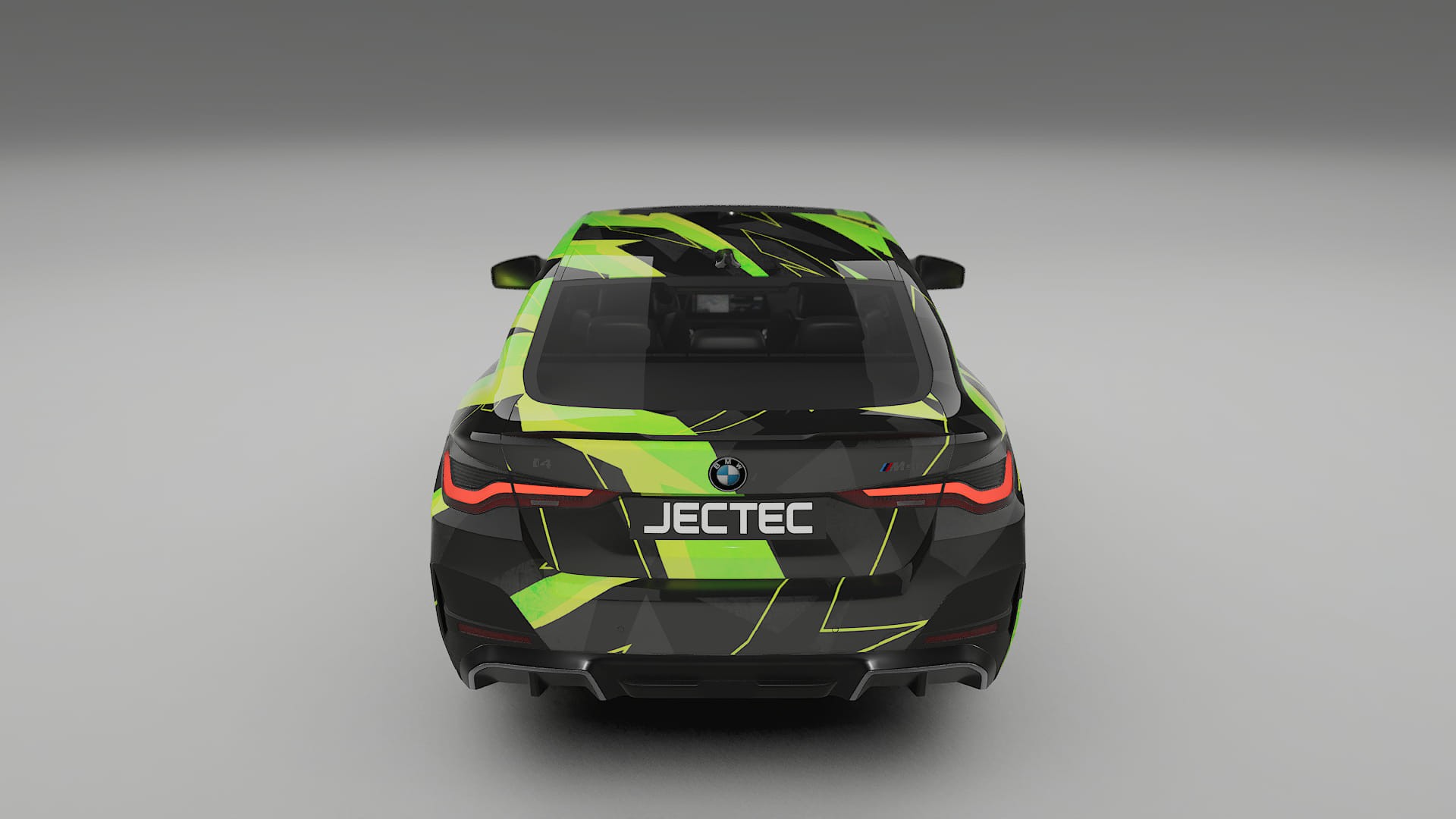 BMW I4 G26 M-Package NINJA TURTLES – Ontworpen Wrap PPF Kit van Printbaar Polyurethaanfolie