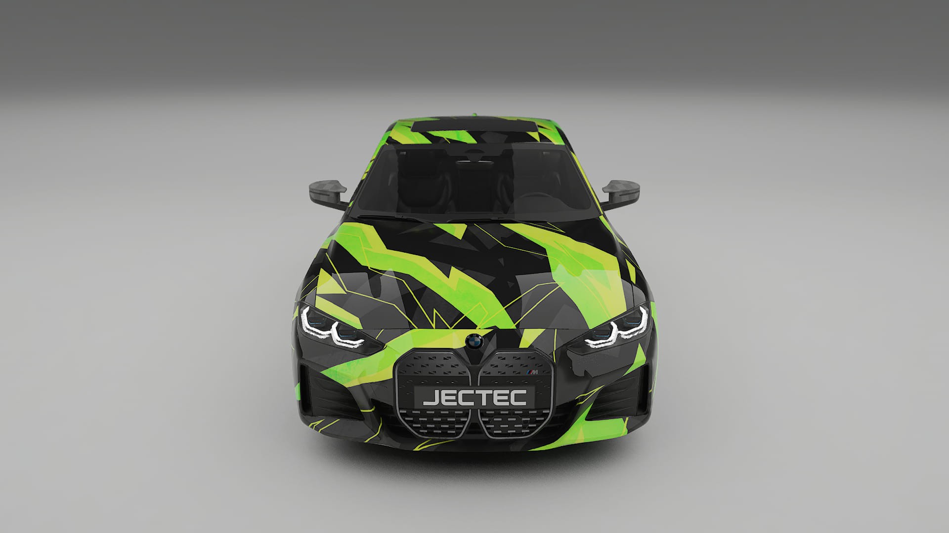 BMW I4 G26 M-Package NINJA TURTLES – Ontworpen Wrap PPF Kit van Printbaar Polyurethaanfolie