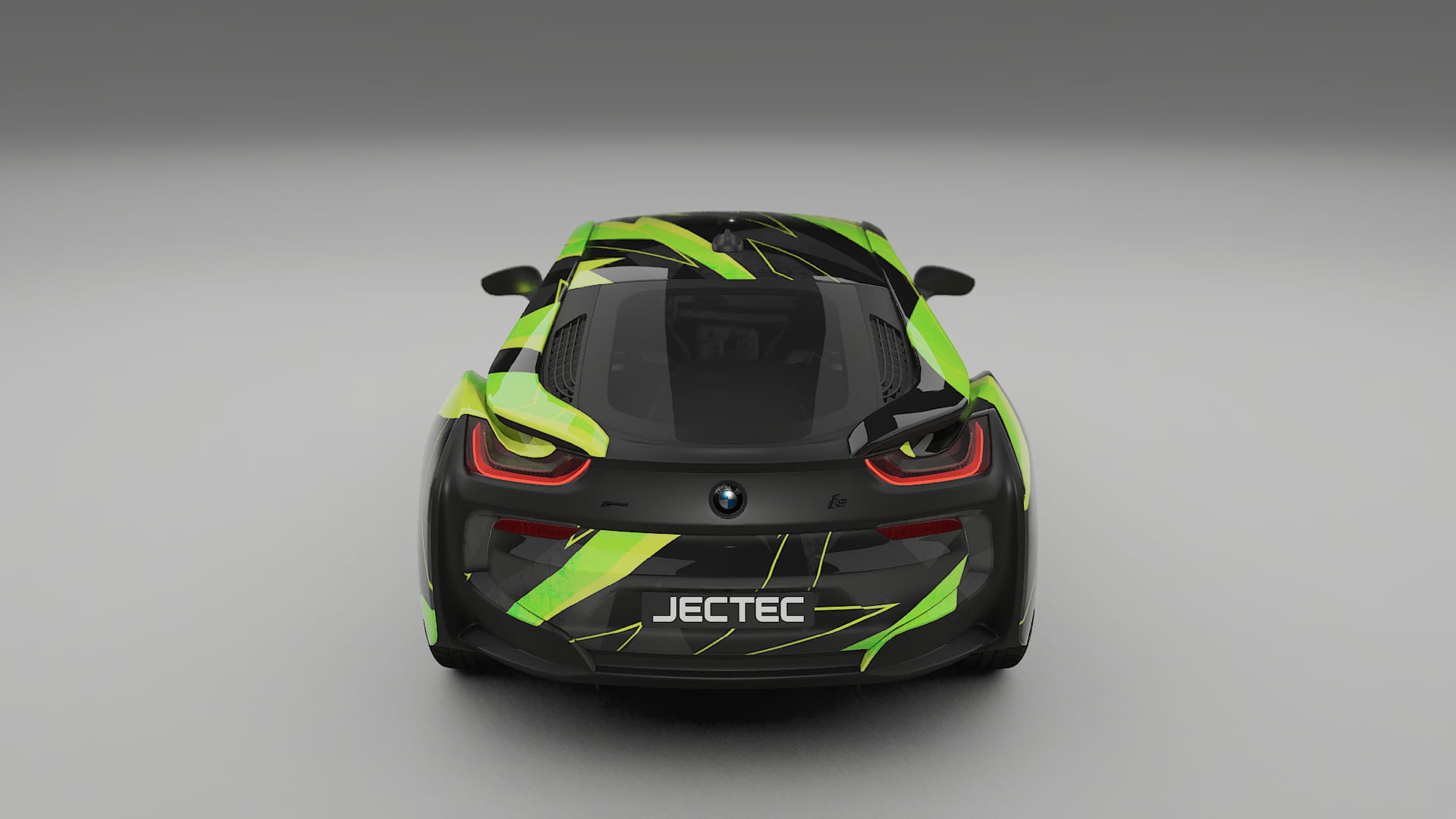 BMW I8 I12 NINJA TURTLES – Ontworpen Wrap PPF Kit van Printbaar Polyurethaanfolie