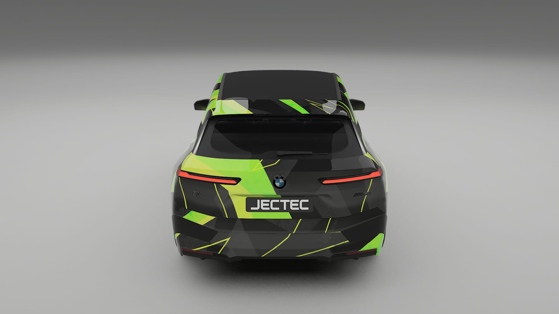 BMW iX M60 NINJA TURTLES – Ontworpen Wrap PPF Kit van Printbaar Polyurethaanfolie