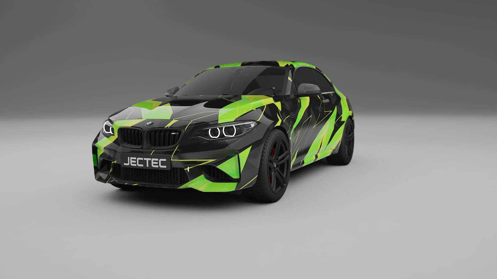 BMW M2 F87 facelift LCI NINJA TURTLES – Ontworpen Wrap PPF Kit van Printbaar Polyurethaanfolie