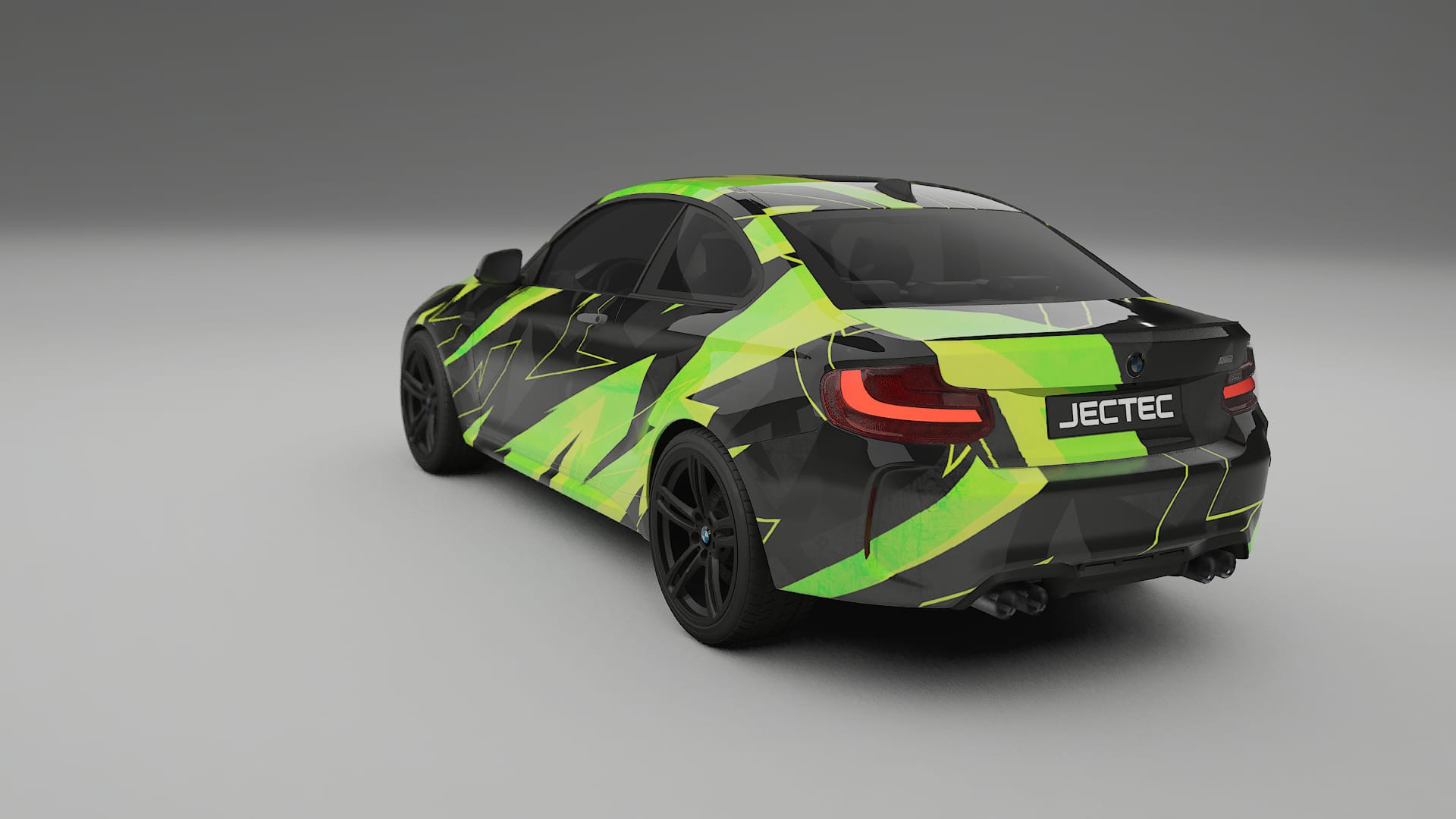 BMW M2 F87 facelift LCI NINJA TURTLES – Ontworpen Wrap PPF Kit van Printbaar Polyurethaanfolie