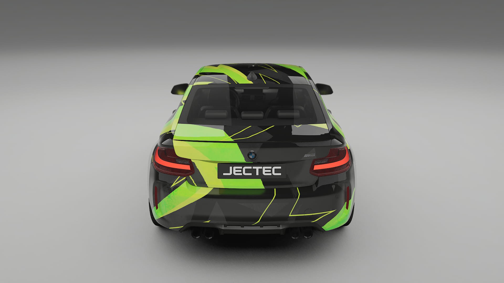 BMW M2 F87 facelift LCI NINJA TURTLES – Ontworpen Wrap PPF Kit van Printbaar Polyurethaanfolie