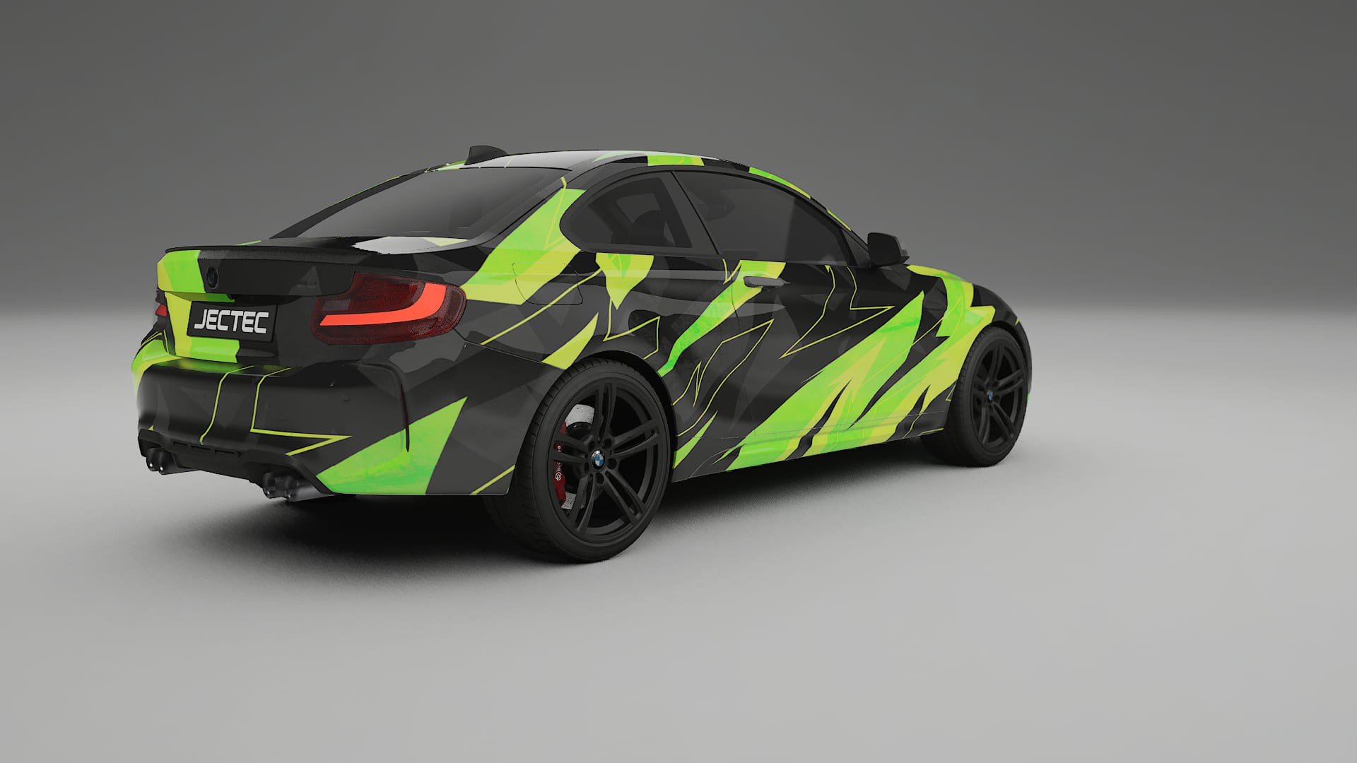 BMW M2 F87 facelift LCI NINJA TURTLES – Ontworpen Wrap PPF Kit van Printbaar Polyurethaanfolie